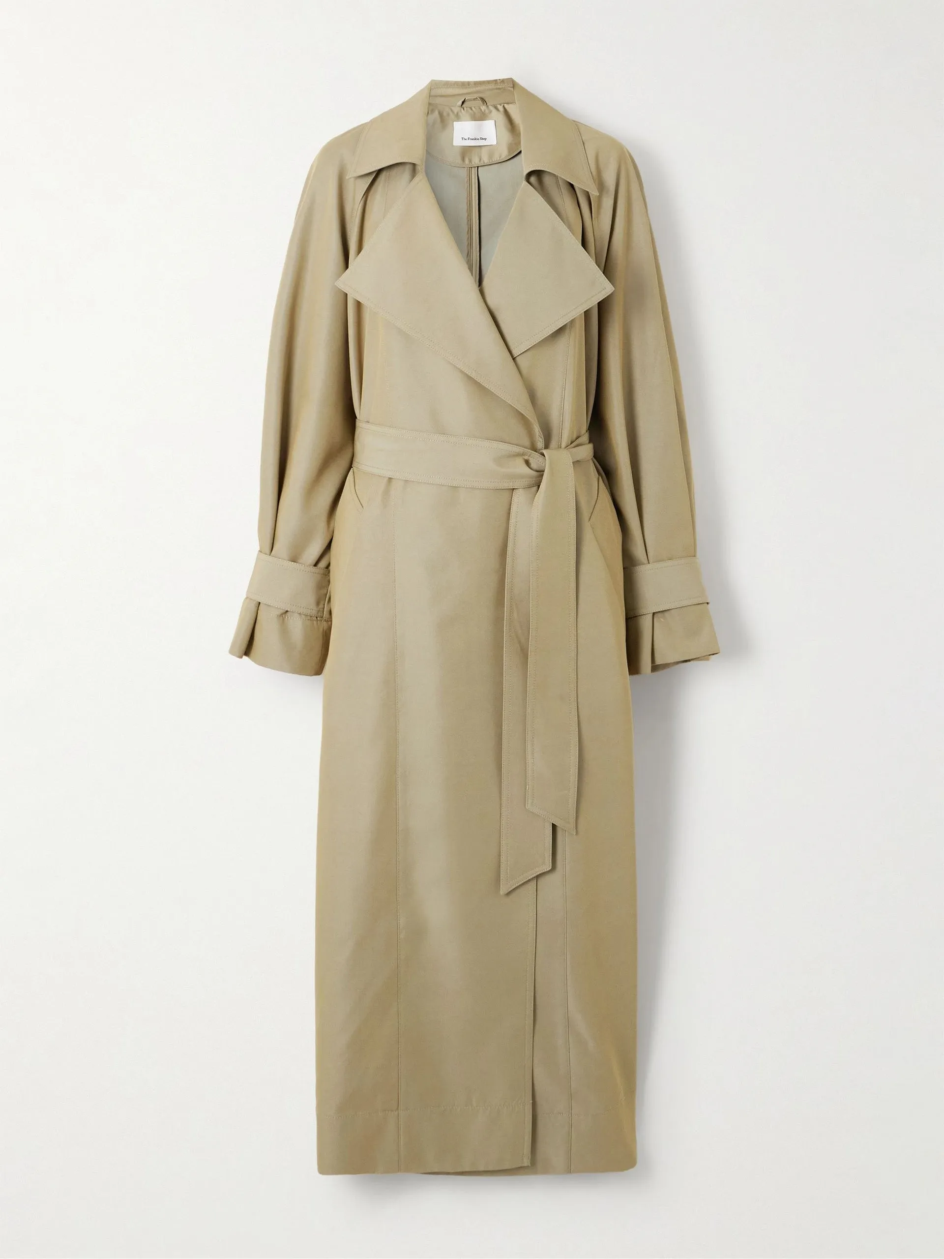 Astoria belted trench coat