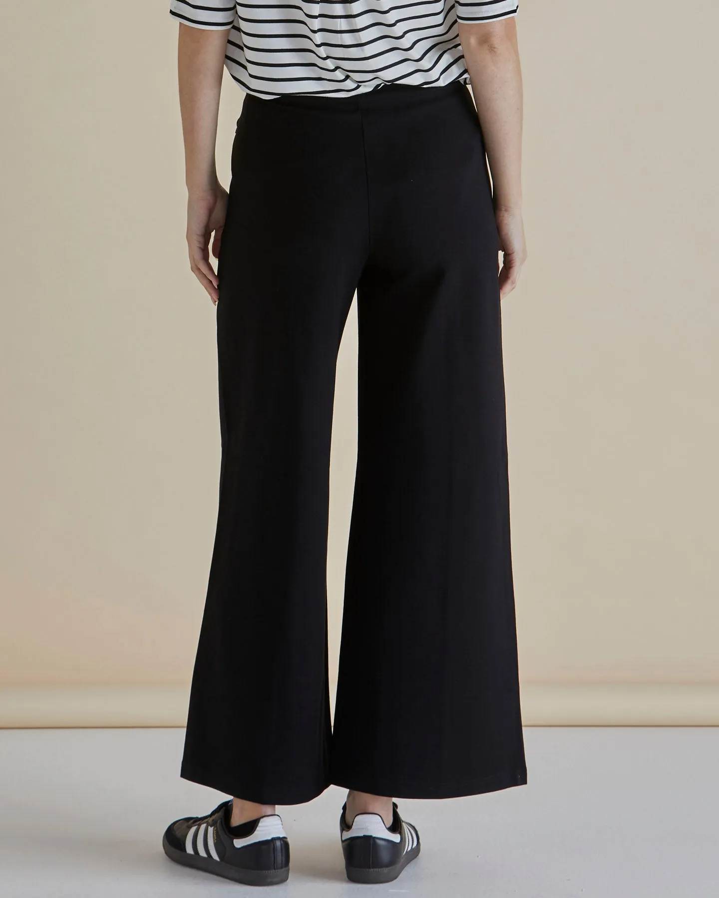 Betty Basics-ELODIE WIDE LEG PONTE PANT