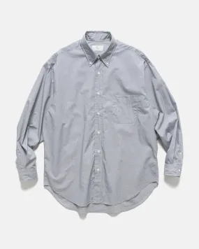 Broad Button Down Shirt Grey