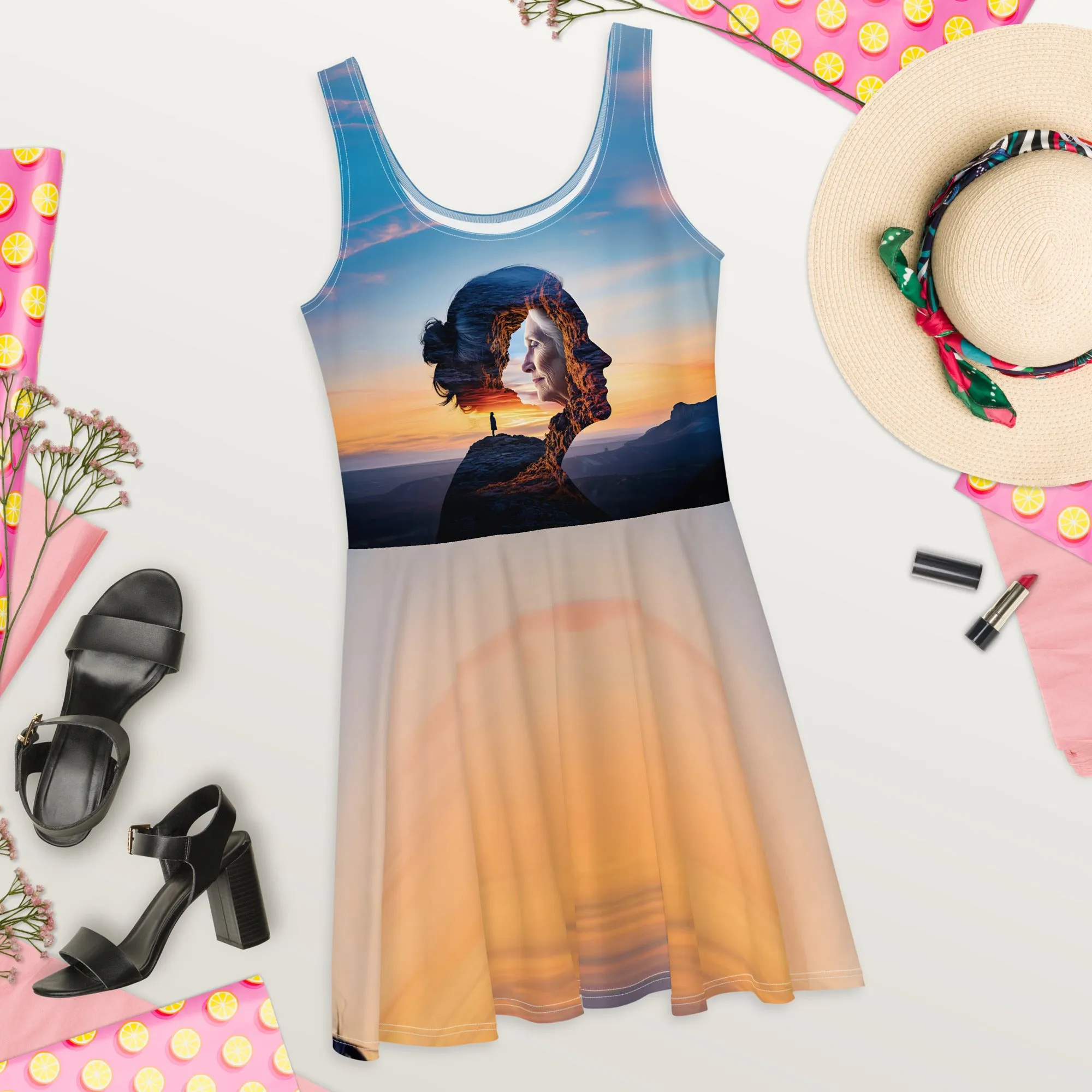 Centered Soul Skater Dress