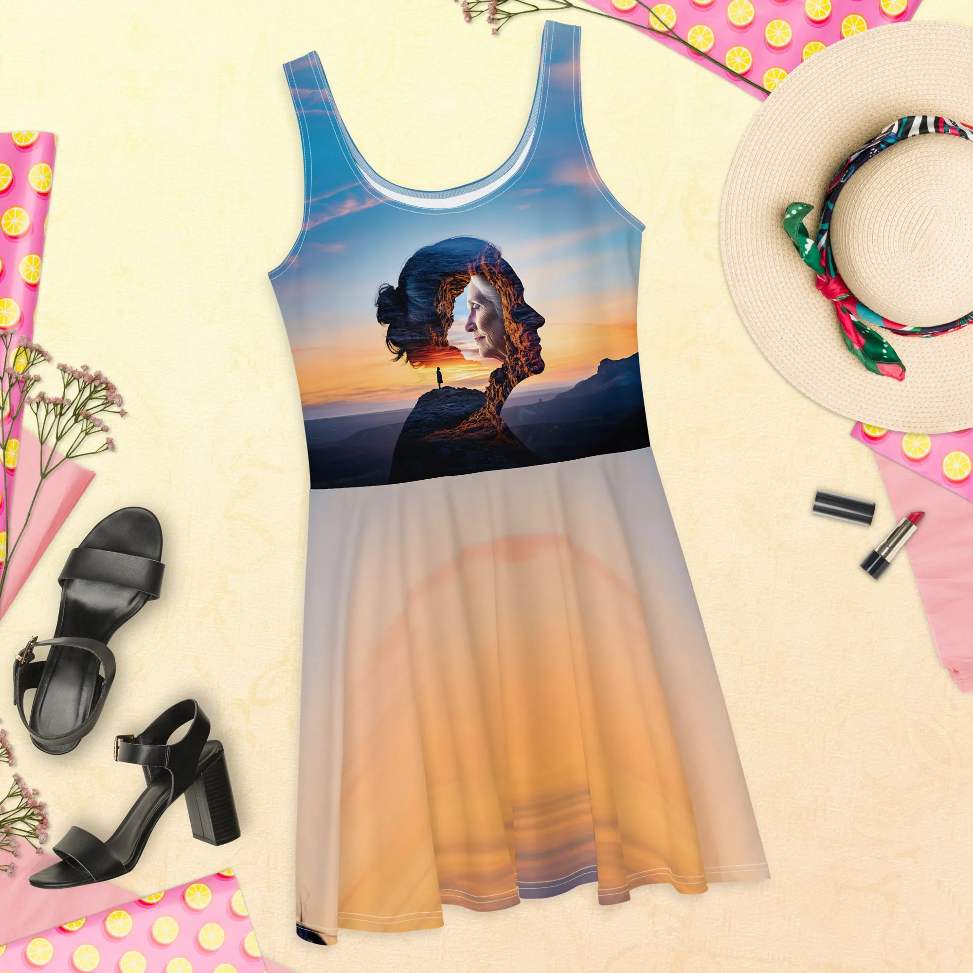 Centered Soul Skater Dress
