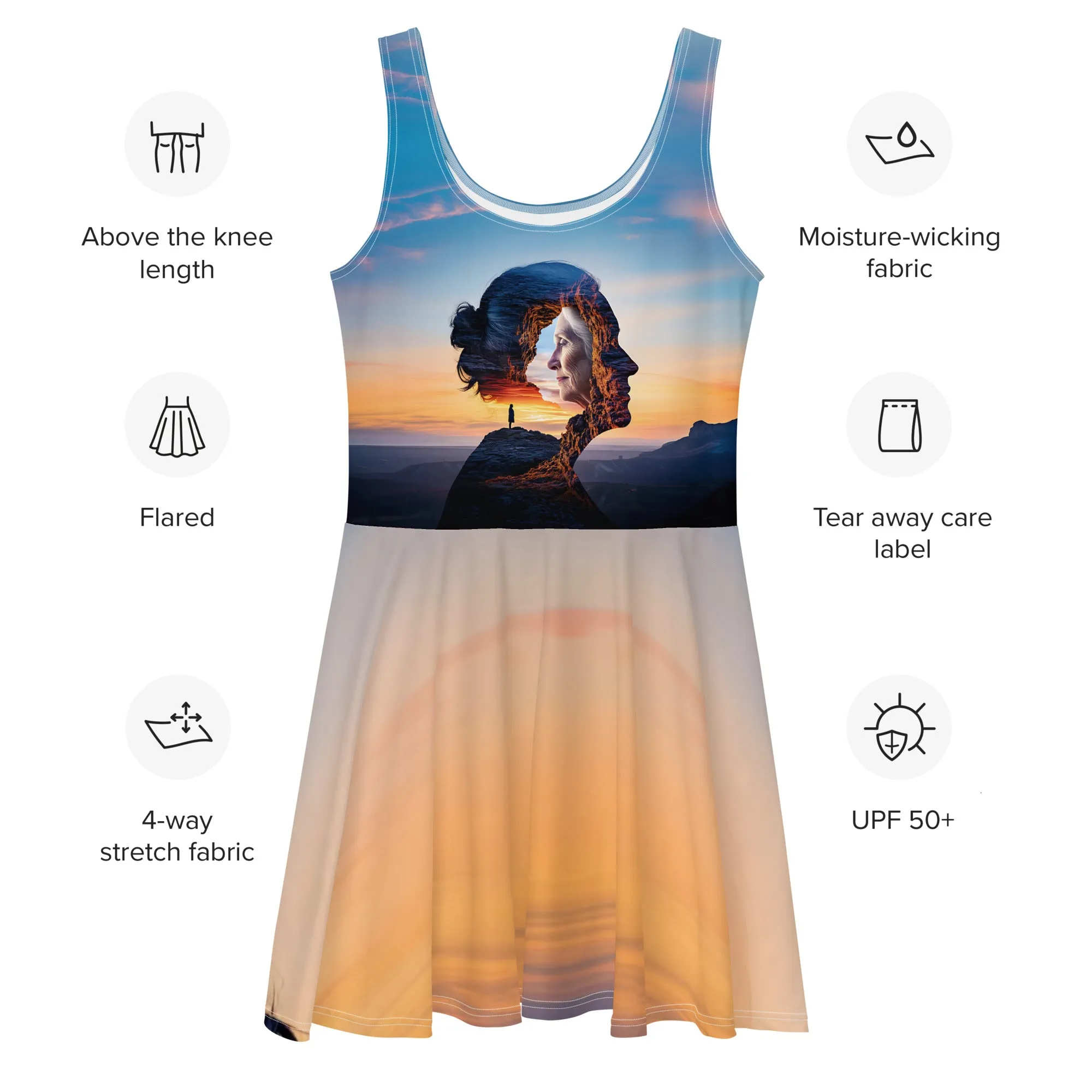 Centered Soul Skater Dress