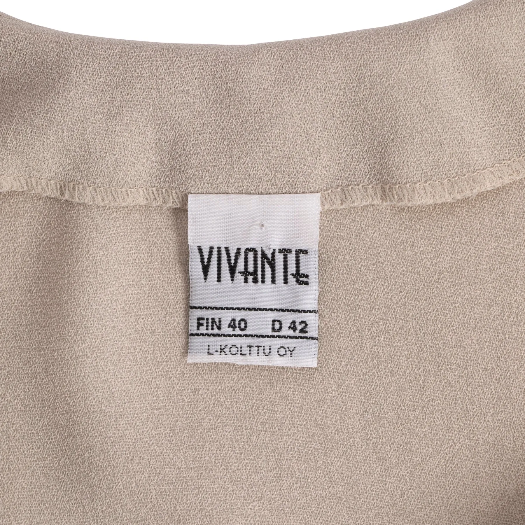 Crêpe Weave Collarless Armseye Swagger Coat