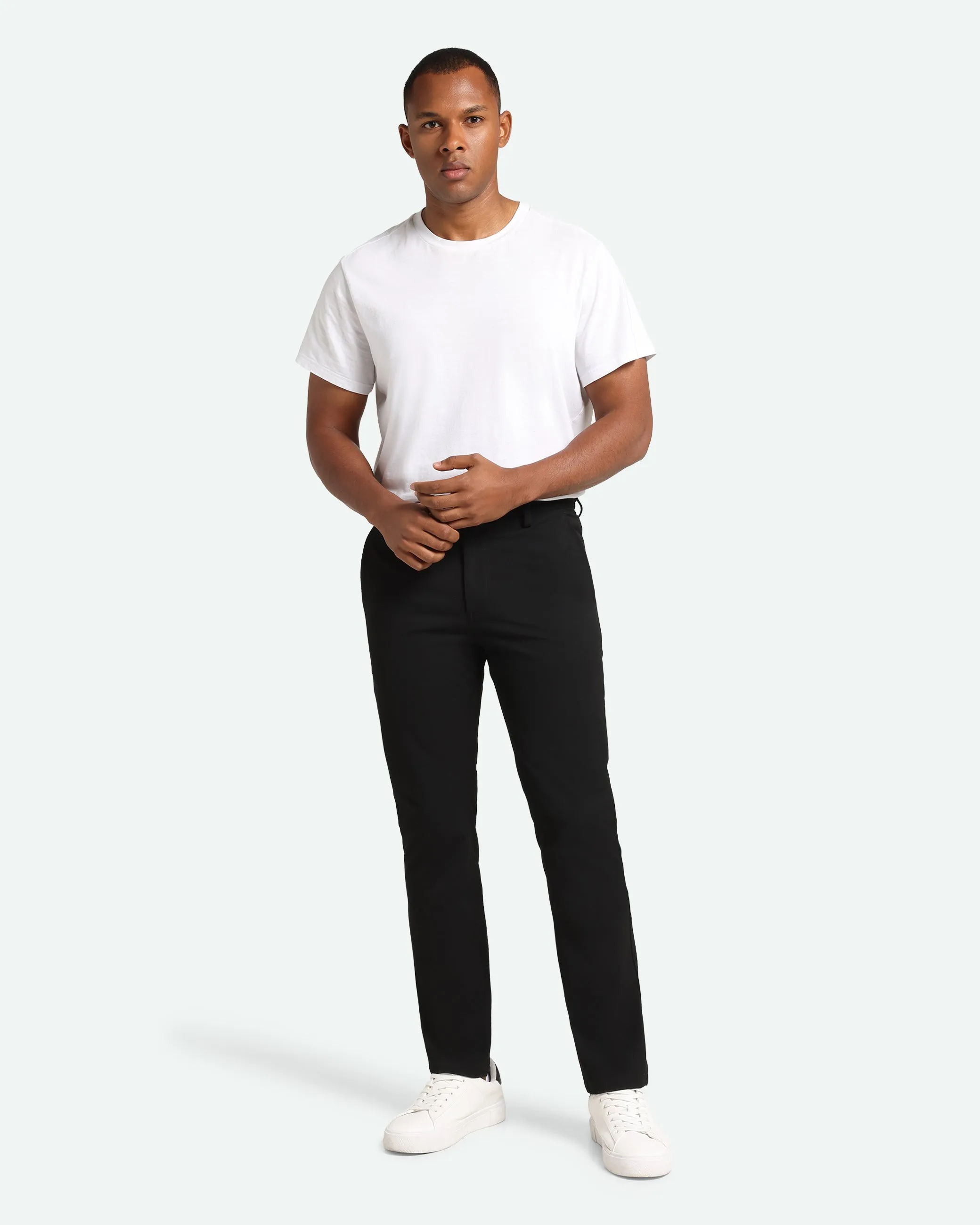 Deacon chino pants 3808 - Black