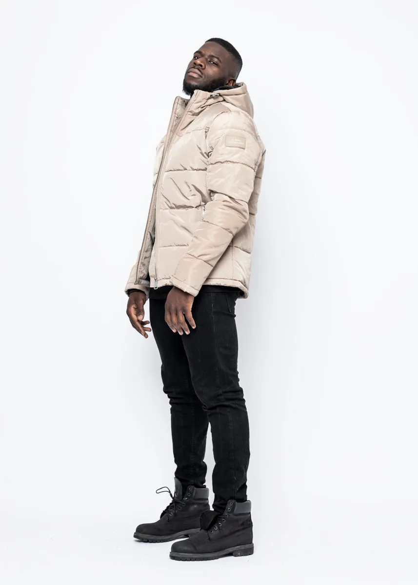 DOWN JACKET - BEIGE