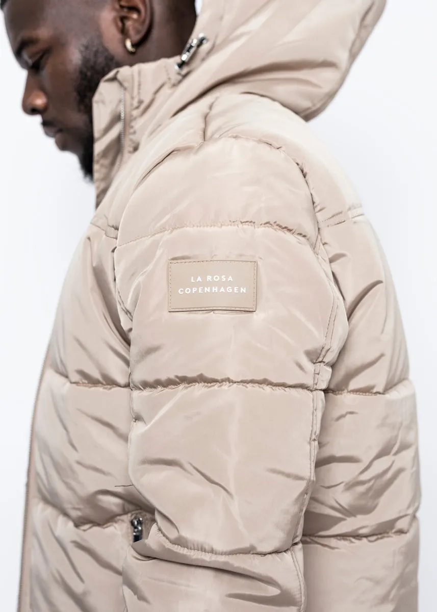 DOWN JACKET - BEIGE