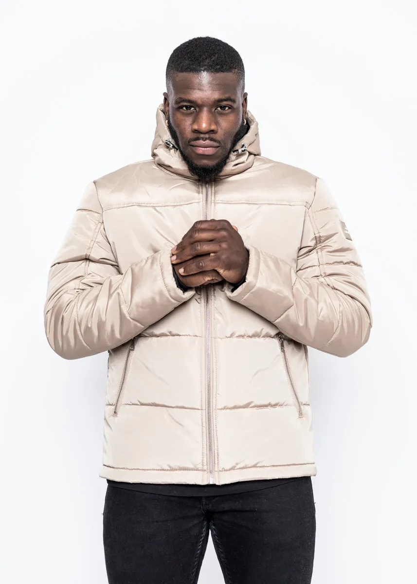 DOWN JACKET - BEIGE