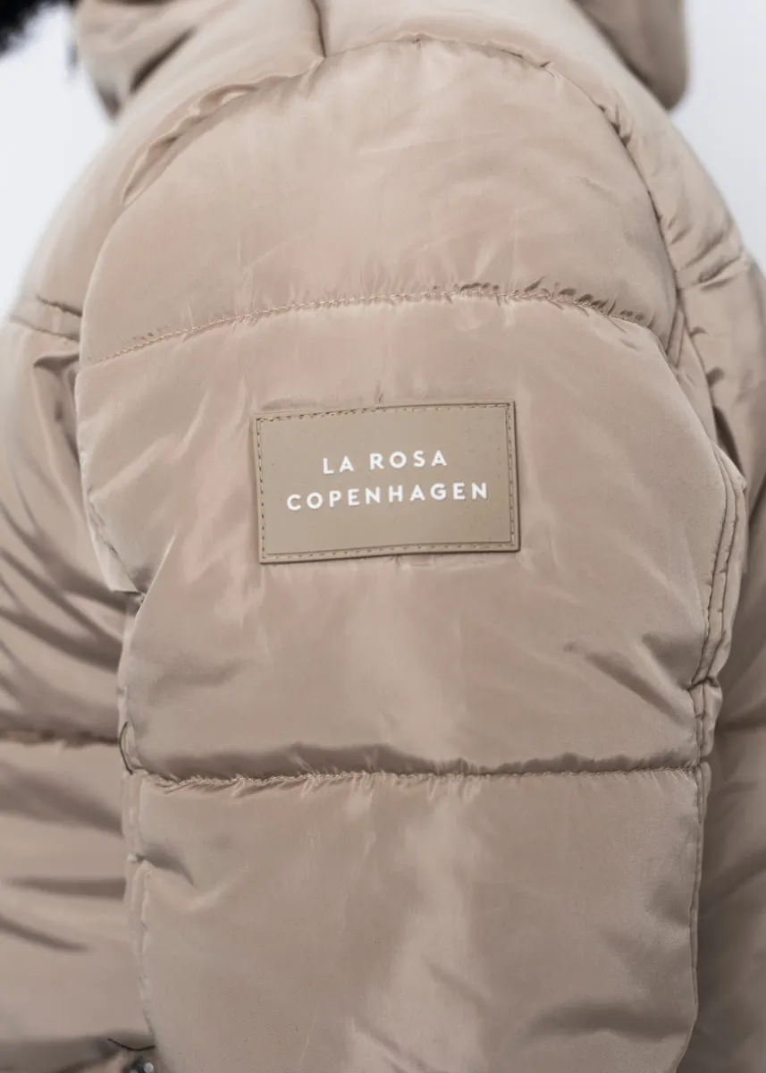 DOWN JACKET - BEIGE