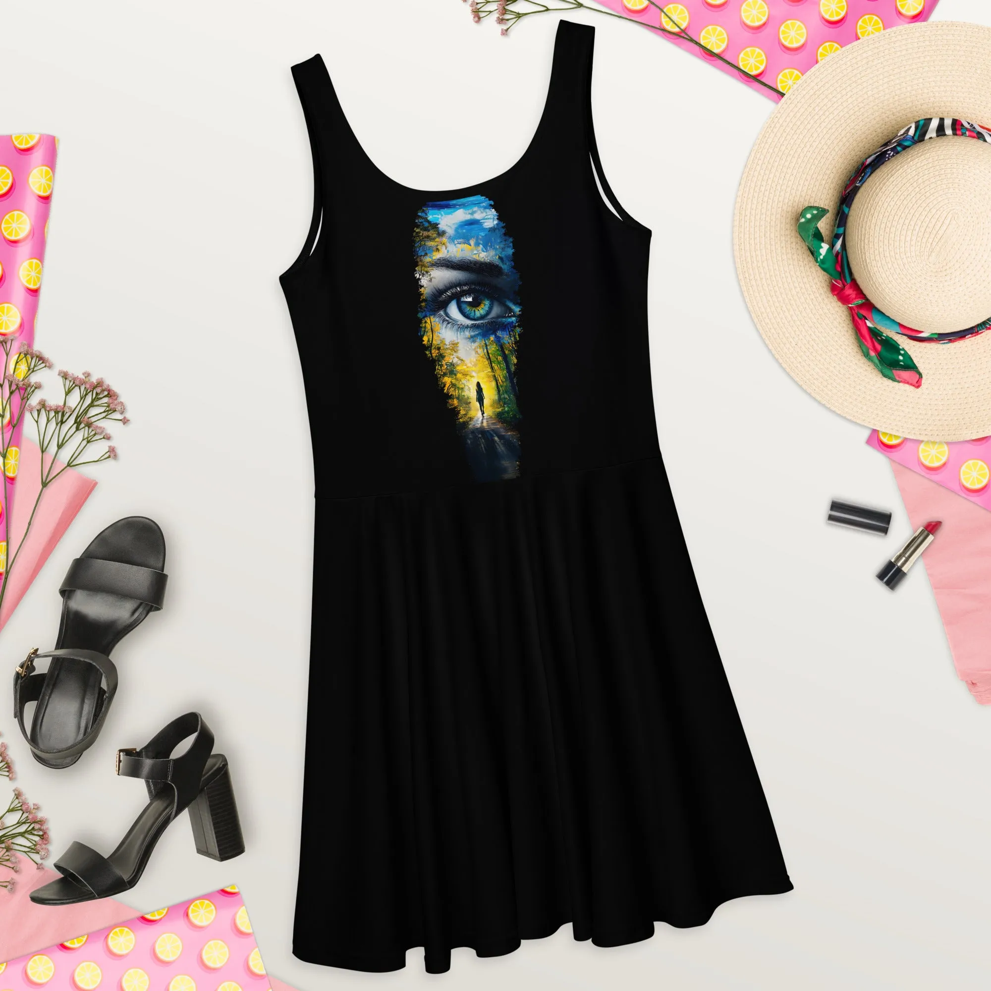Empowered Path Skater Dress