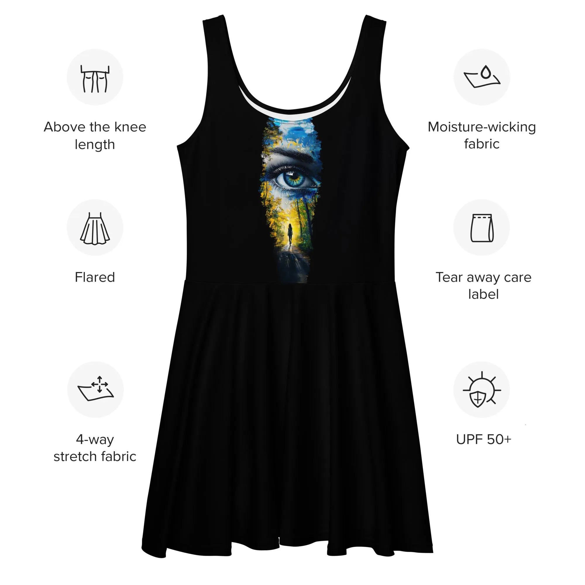 Empowered Path Skater Dress