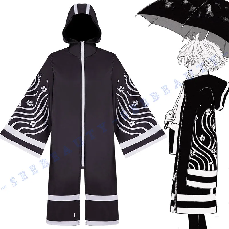 Halloween Senju Kawaragi Wakasa Imaushi Cloak  Yaoi Tokyo Revenger Cosplay Gang Brahman Trench Takeomi Akashi Uniform