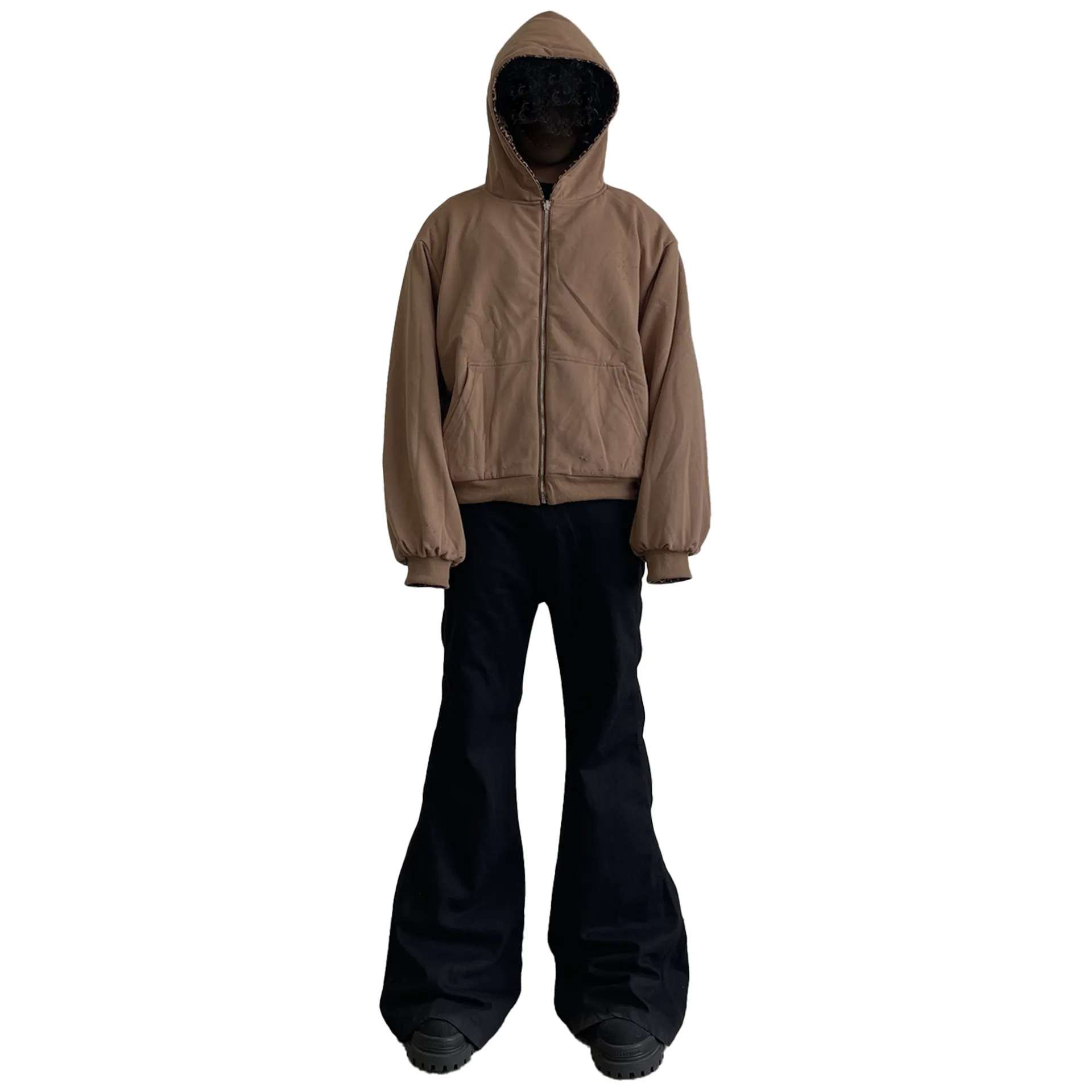 HEAVYWEIGHT ZIP-UP, CHEETAH
