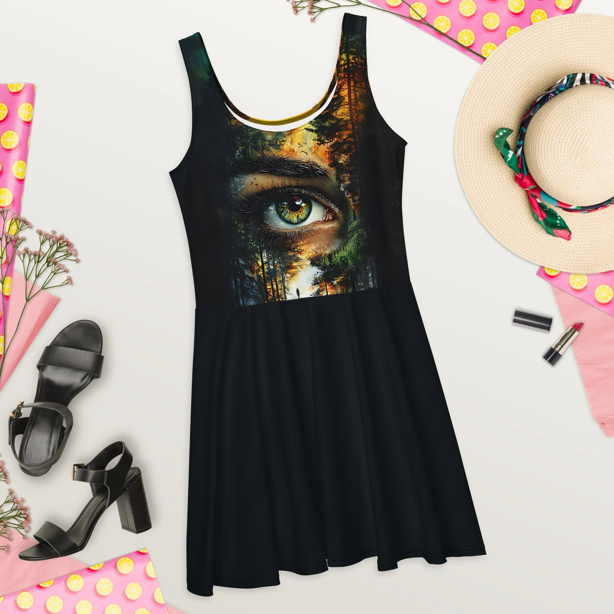 Inner Awakening Skater Dress