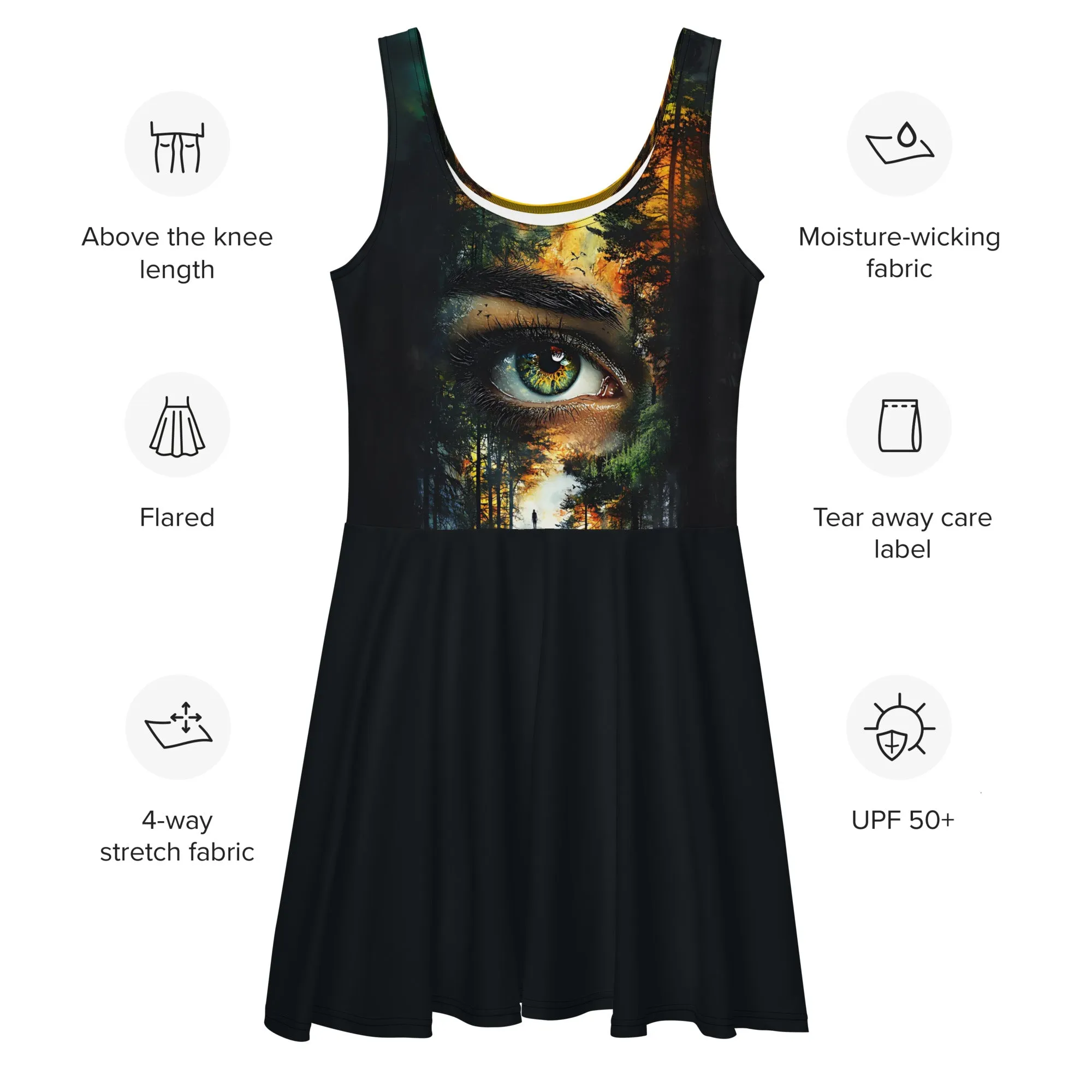Inner Awakening Skater Dress