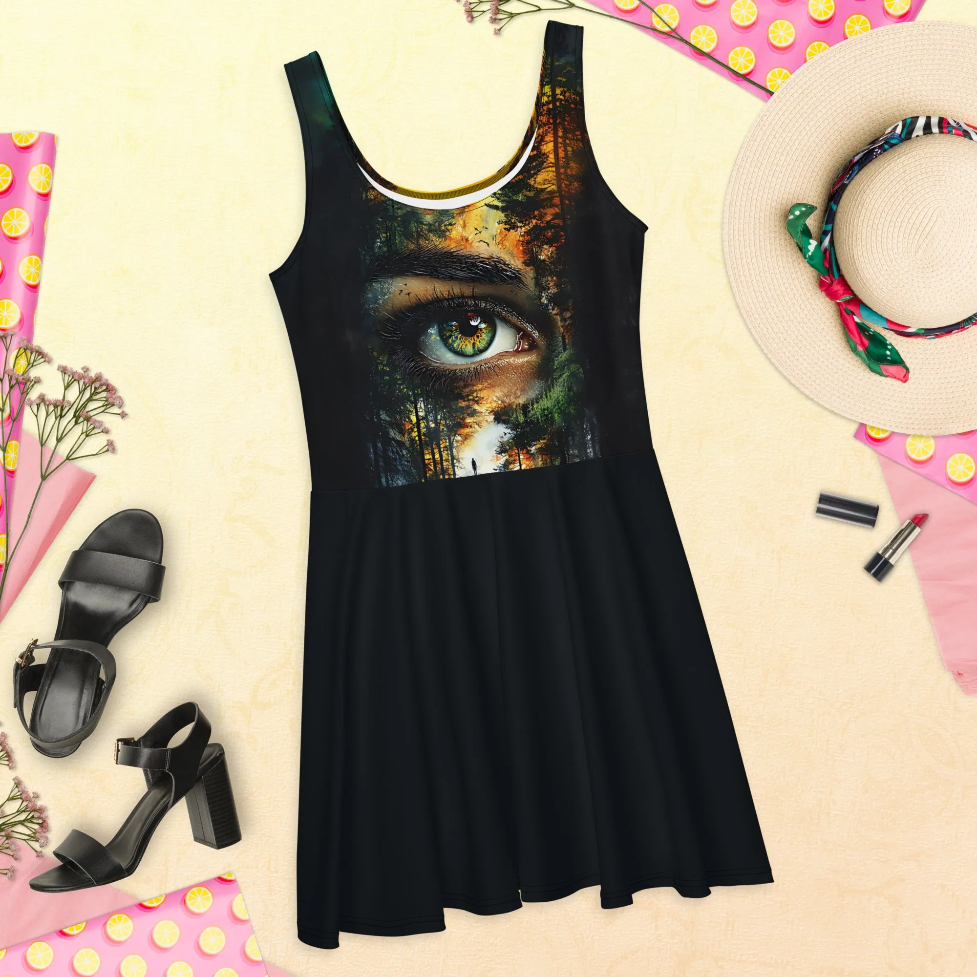 Inner Awakening Skater Dress