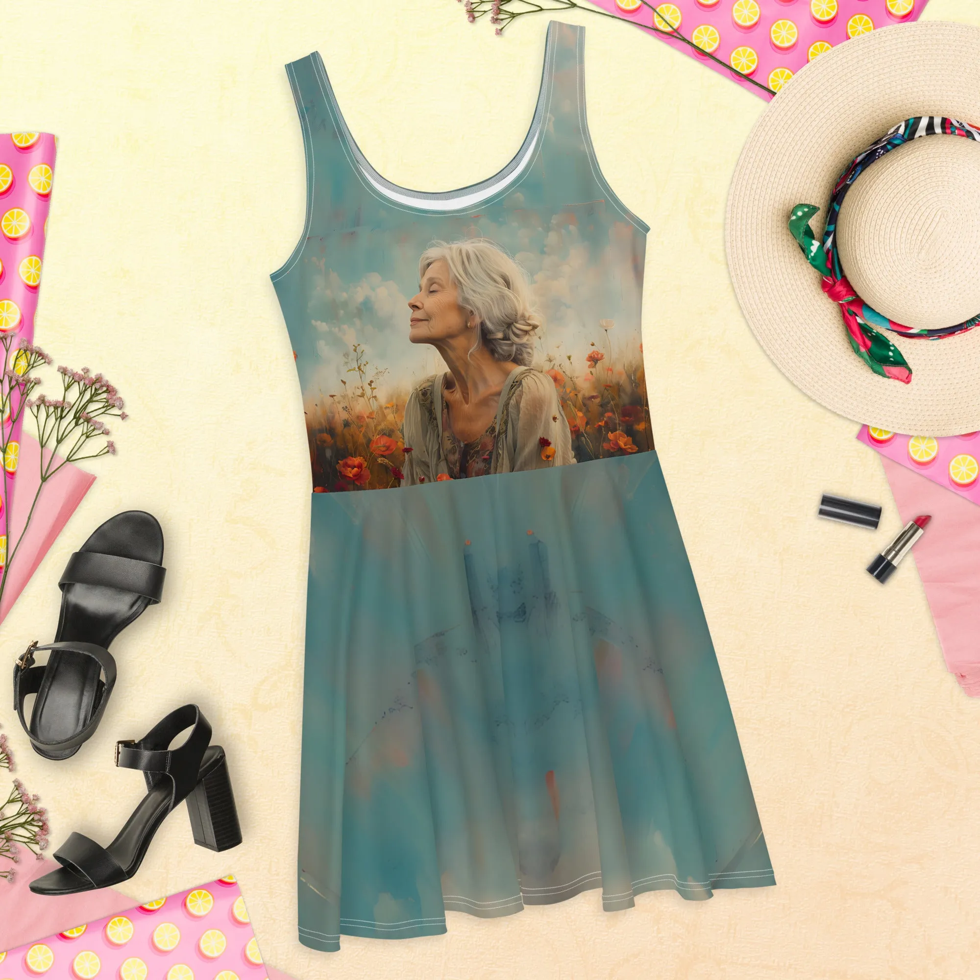 Inner Serenity Skater Dress