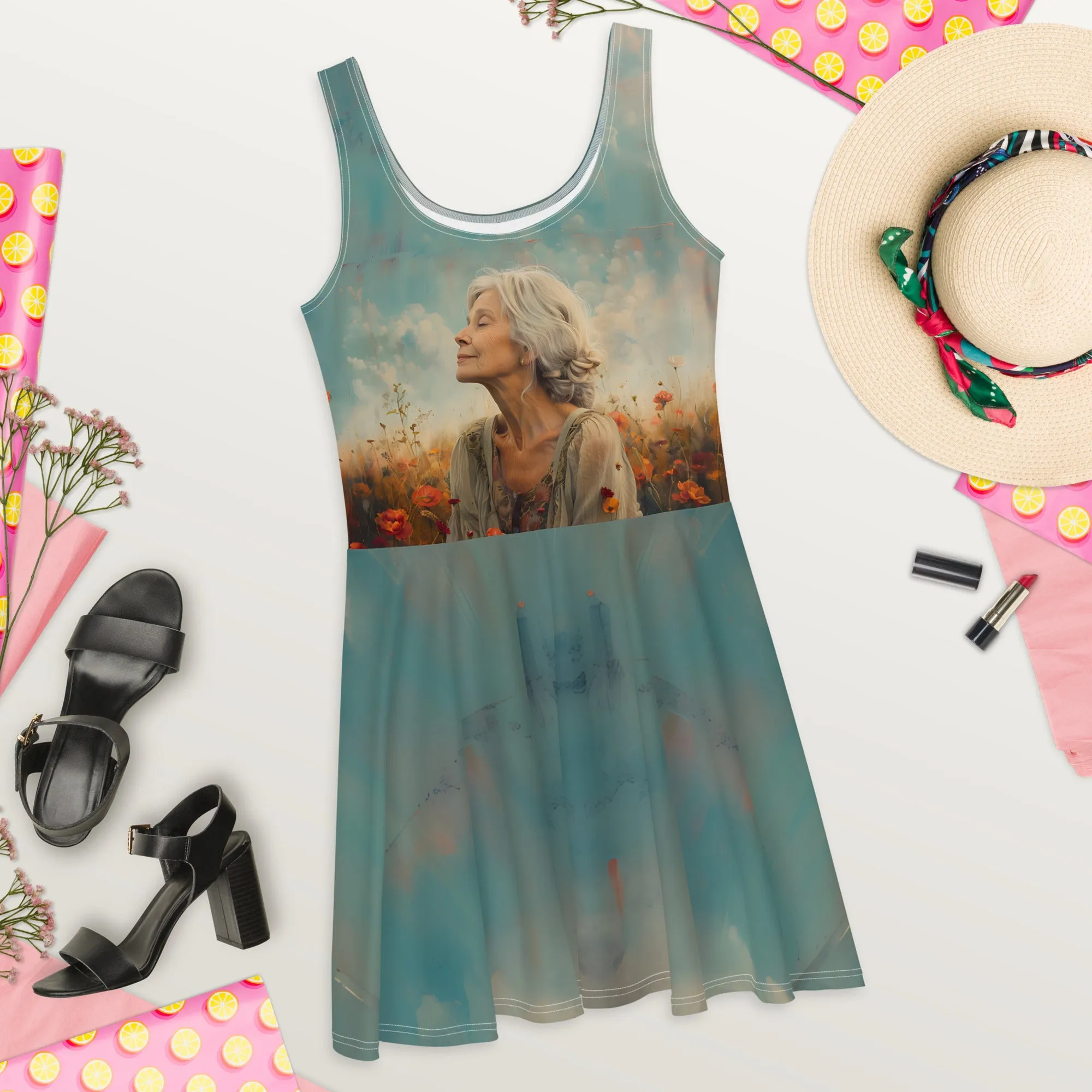 Inner Serenity Skater Dress