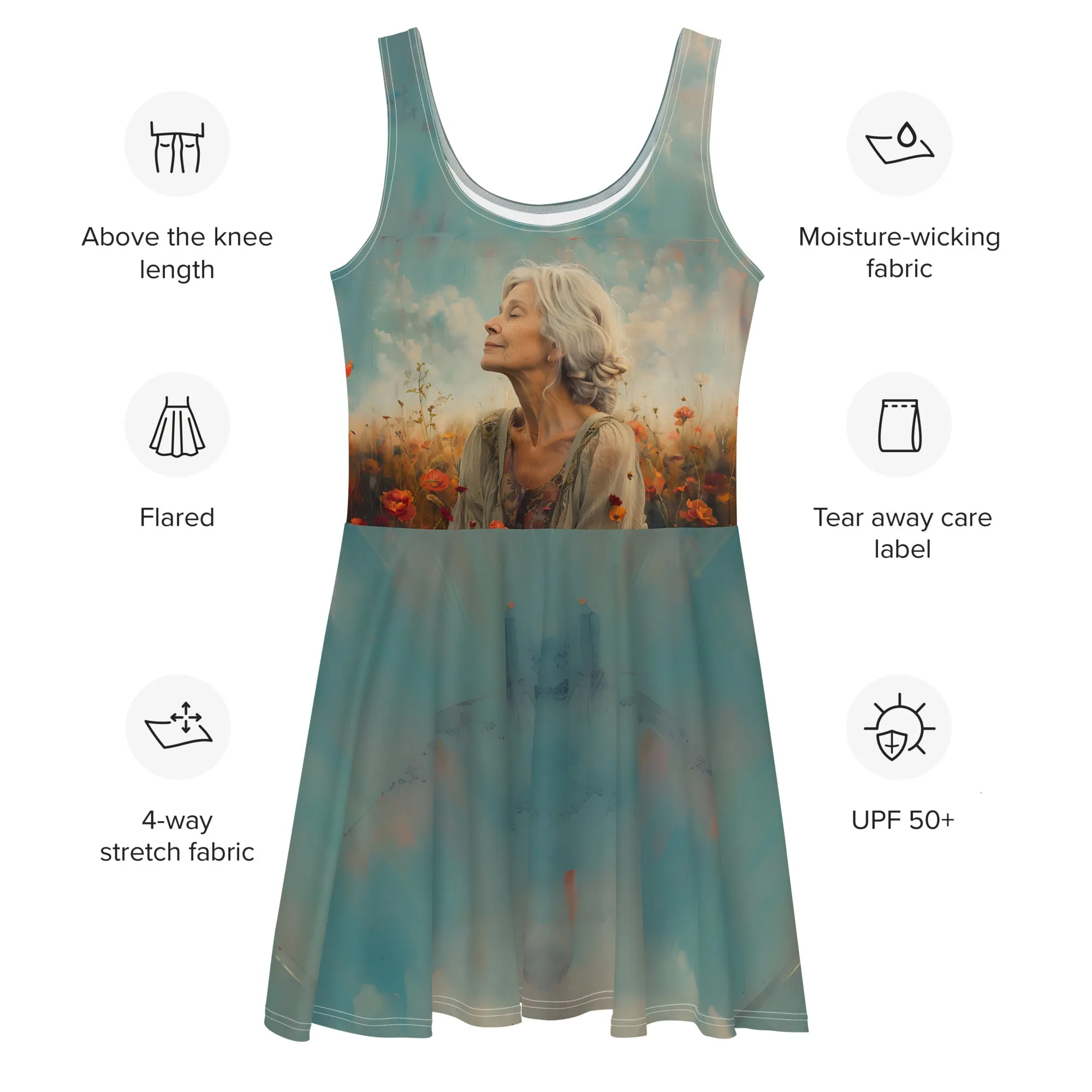Inner Serenity Skater Dress