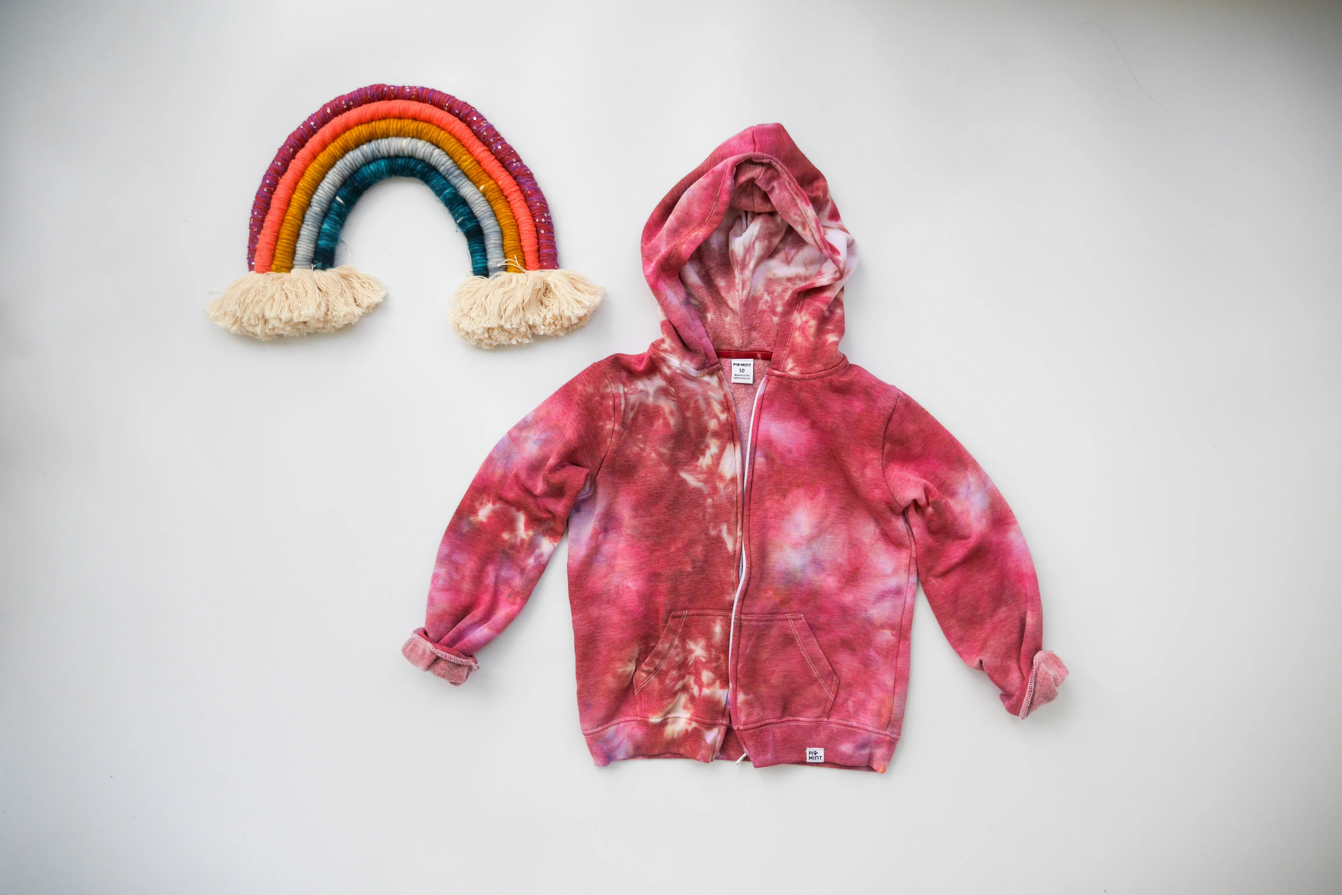 Kids Tie-Dye Full-Zip Hoodie