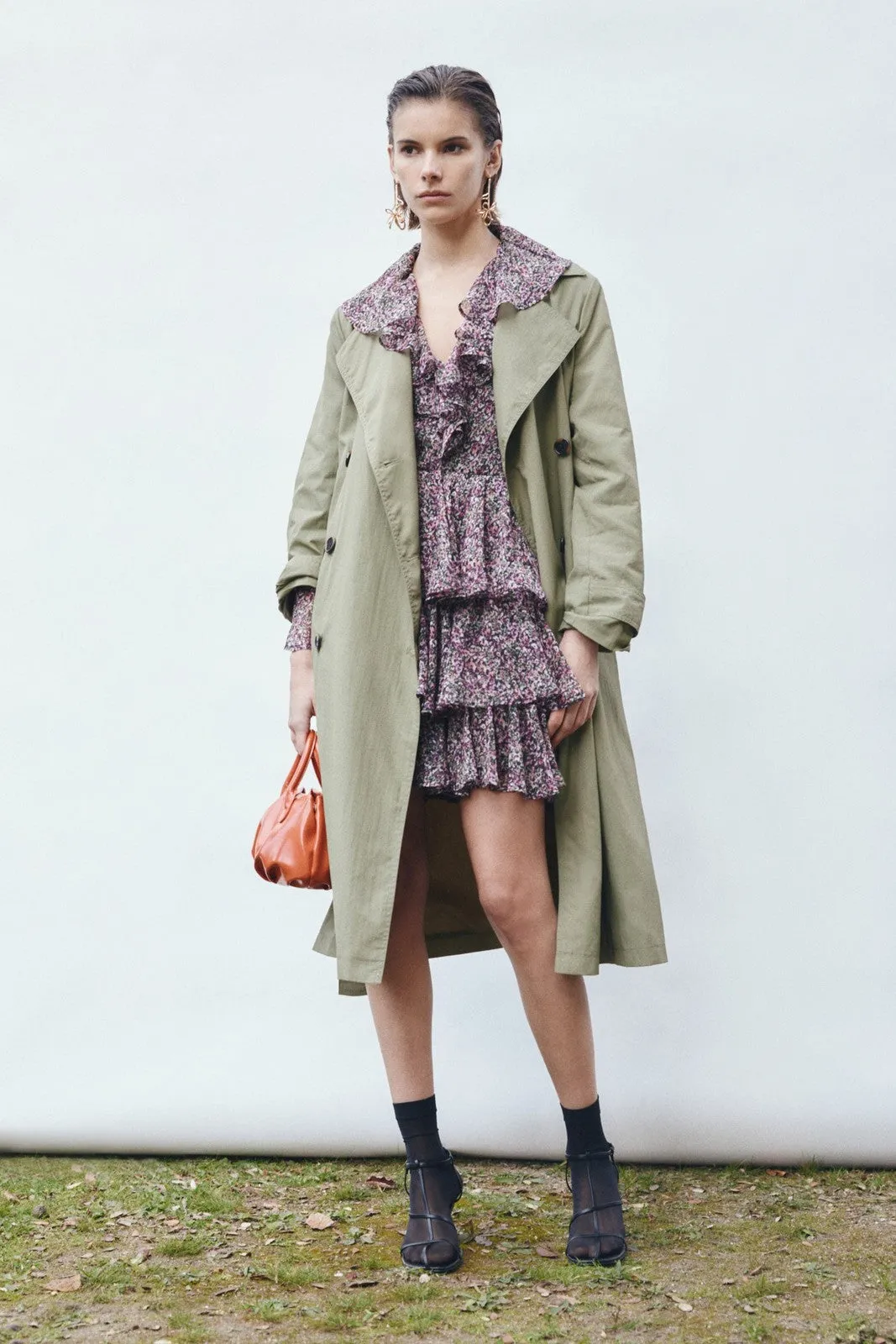 Lightweight trench coat - Khaki