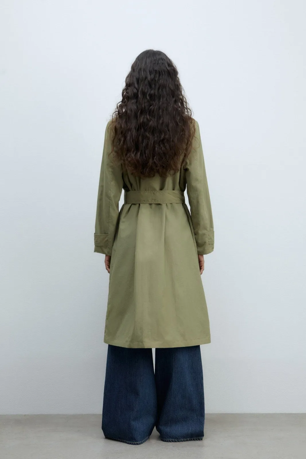 Lightweight trench coat - Khaki
