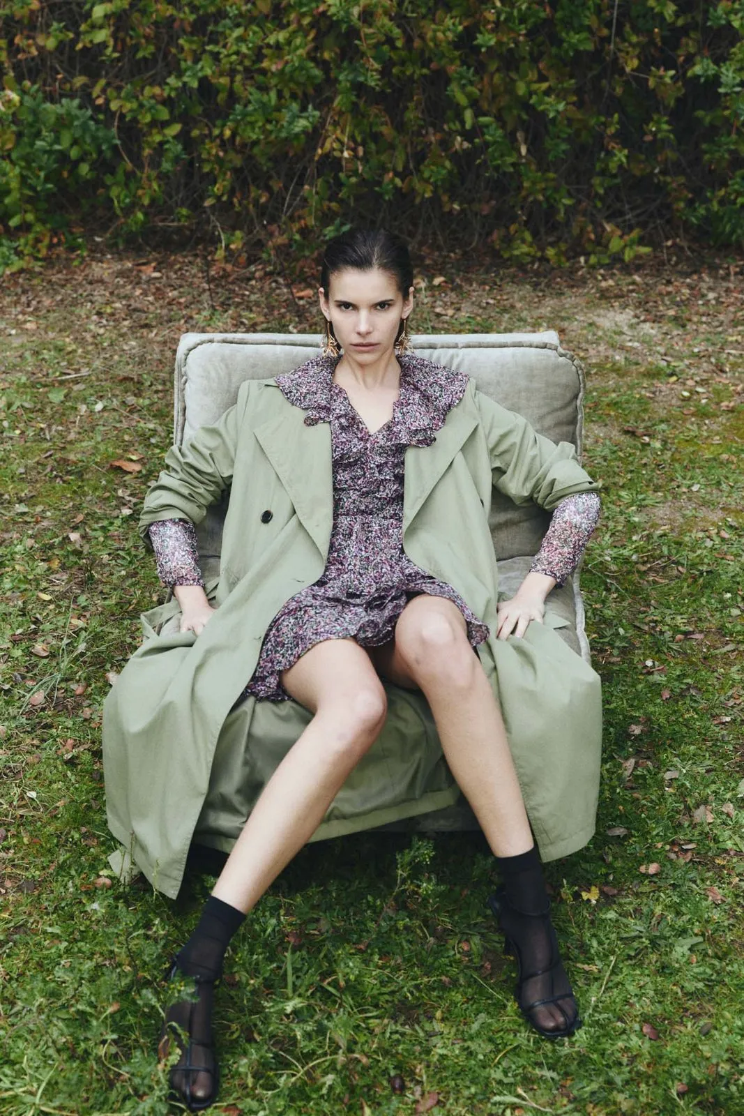 Lightweight trench coat - Khaki