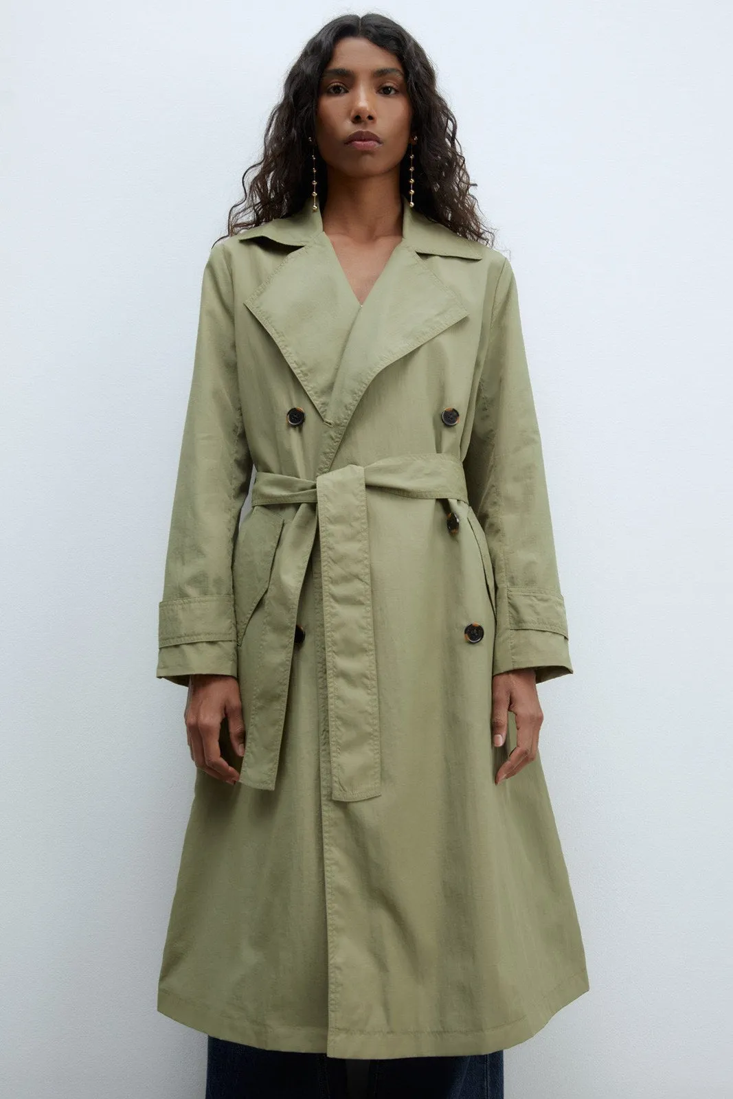 Lightweight trench coat - Khaki