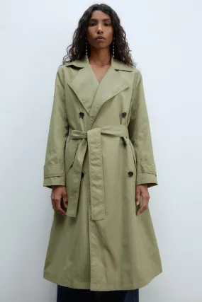 Lightweight trench coat - Khaki