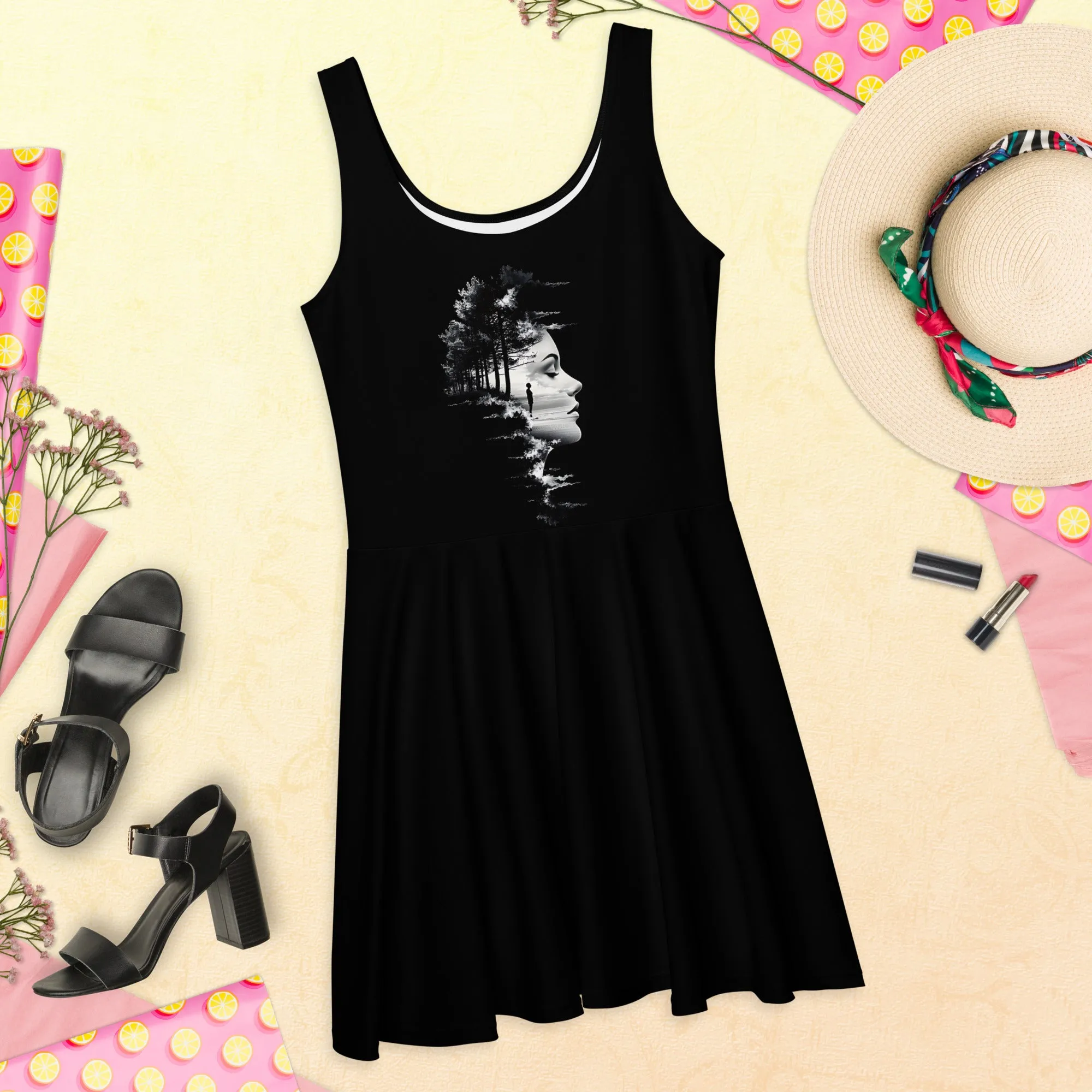 Nature Soul Skater Dress