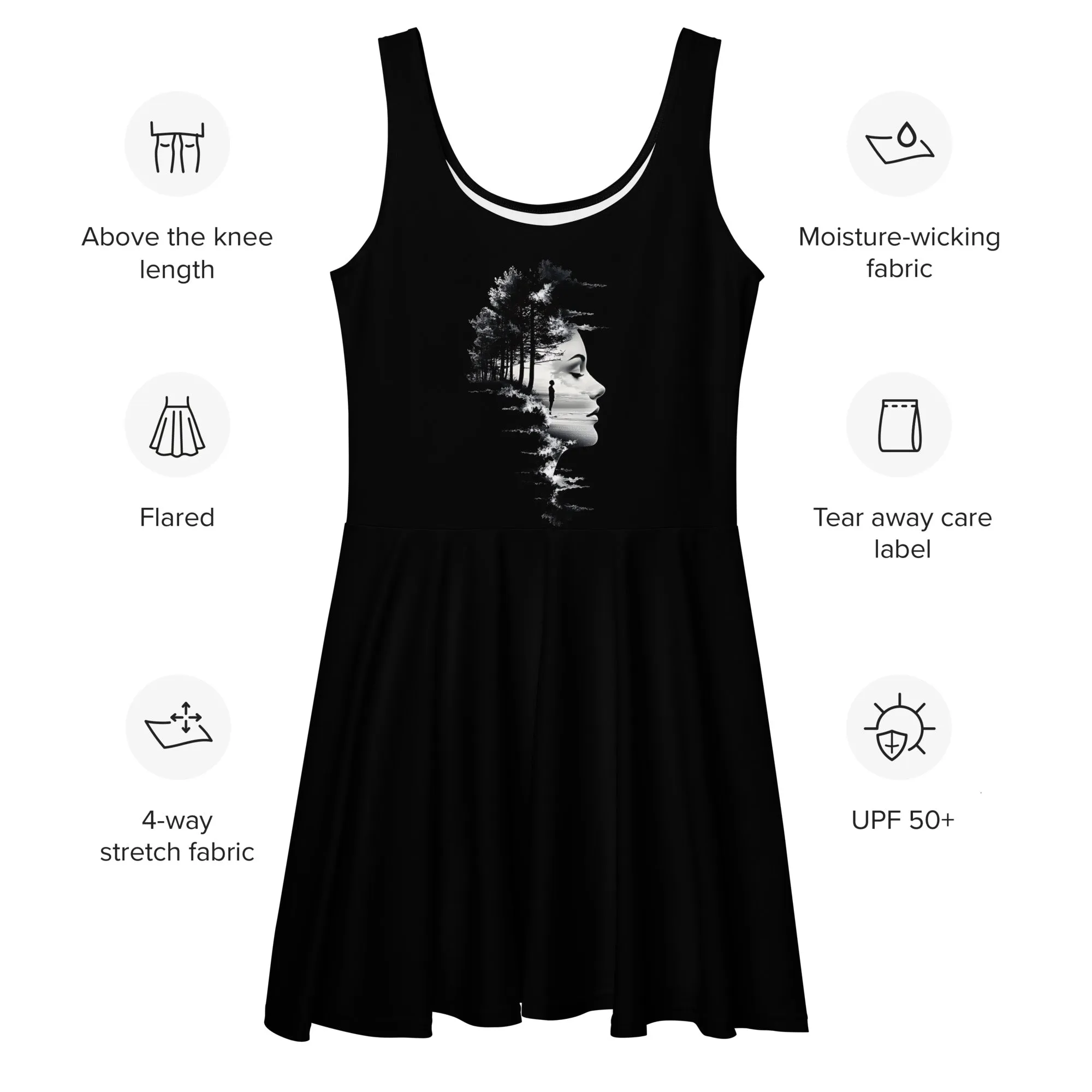 Nature Soul Skater Dress