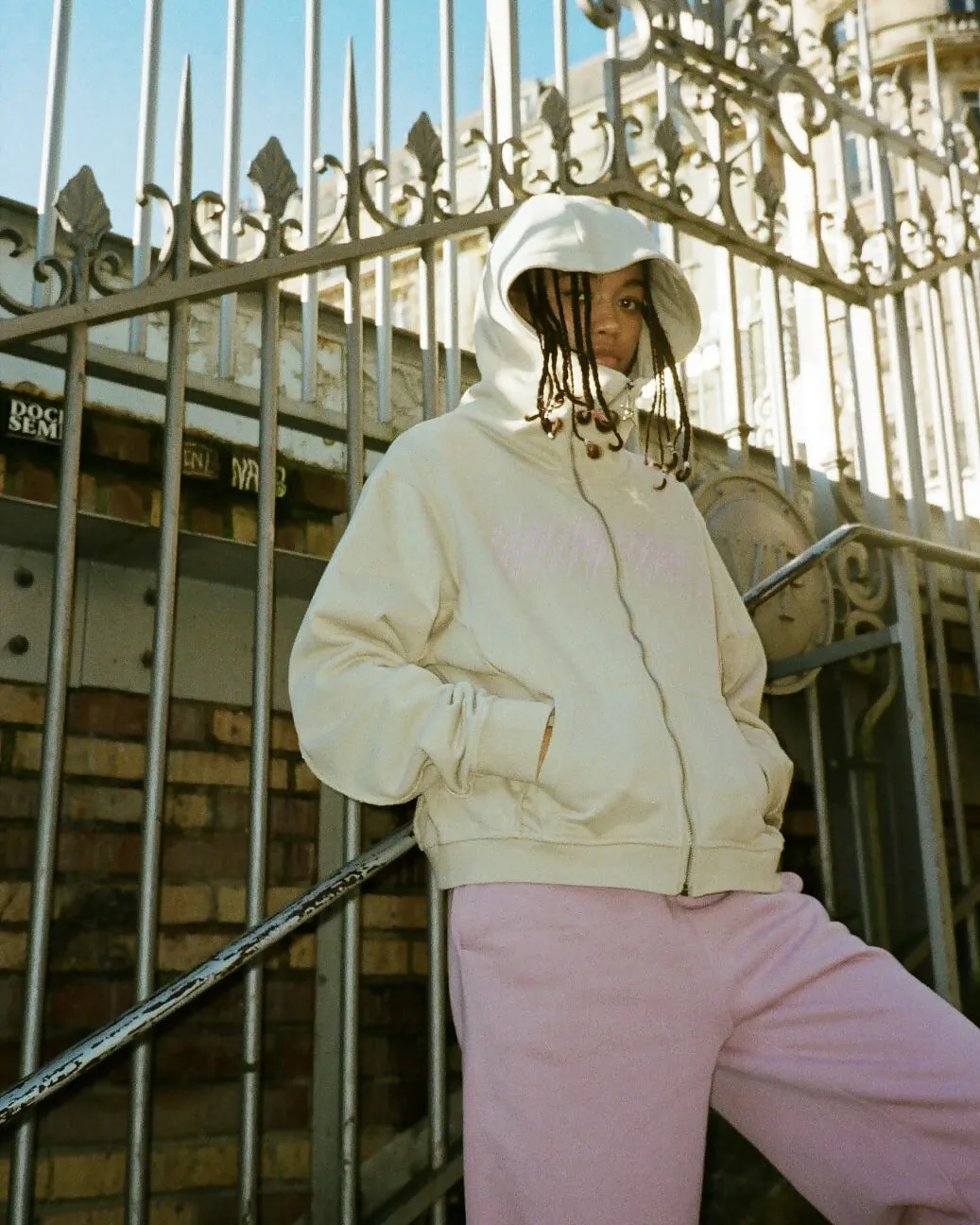 NINJA HOOD ZIP UP HOODIE