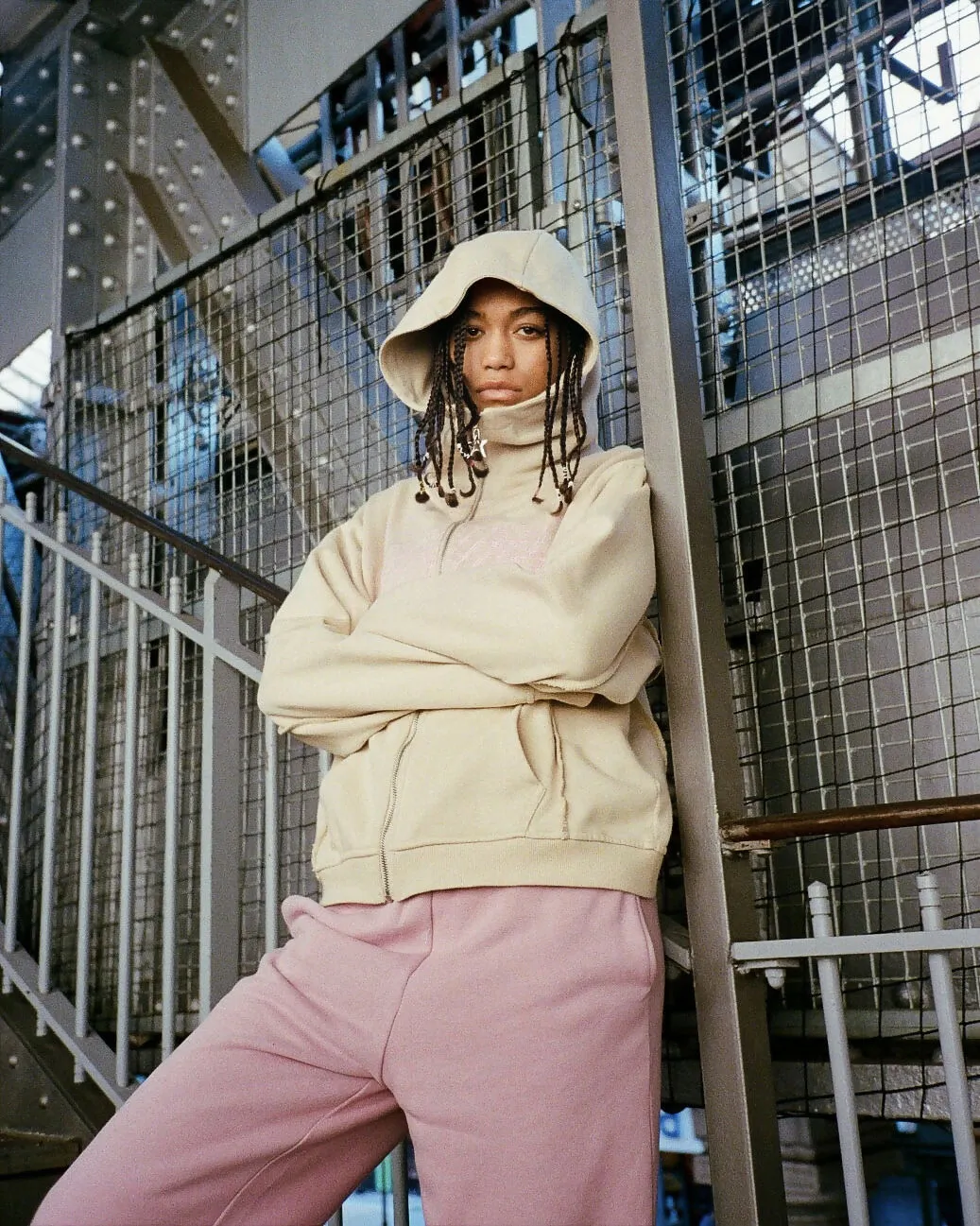 NINJA HOOD ZIP UP HOODIE