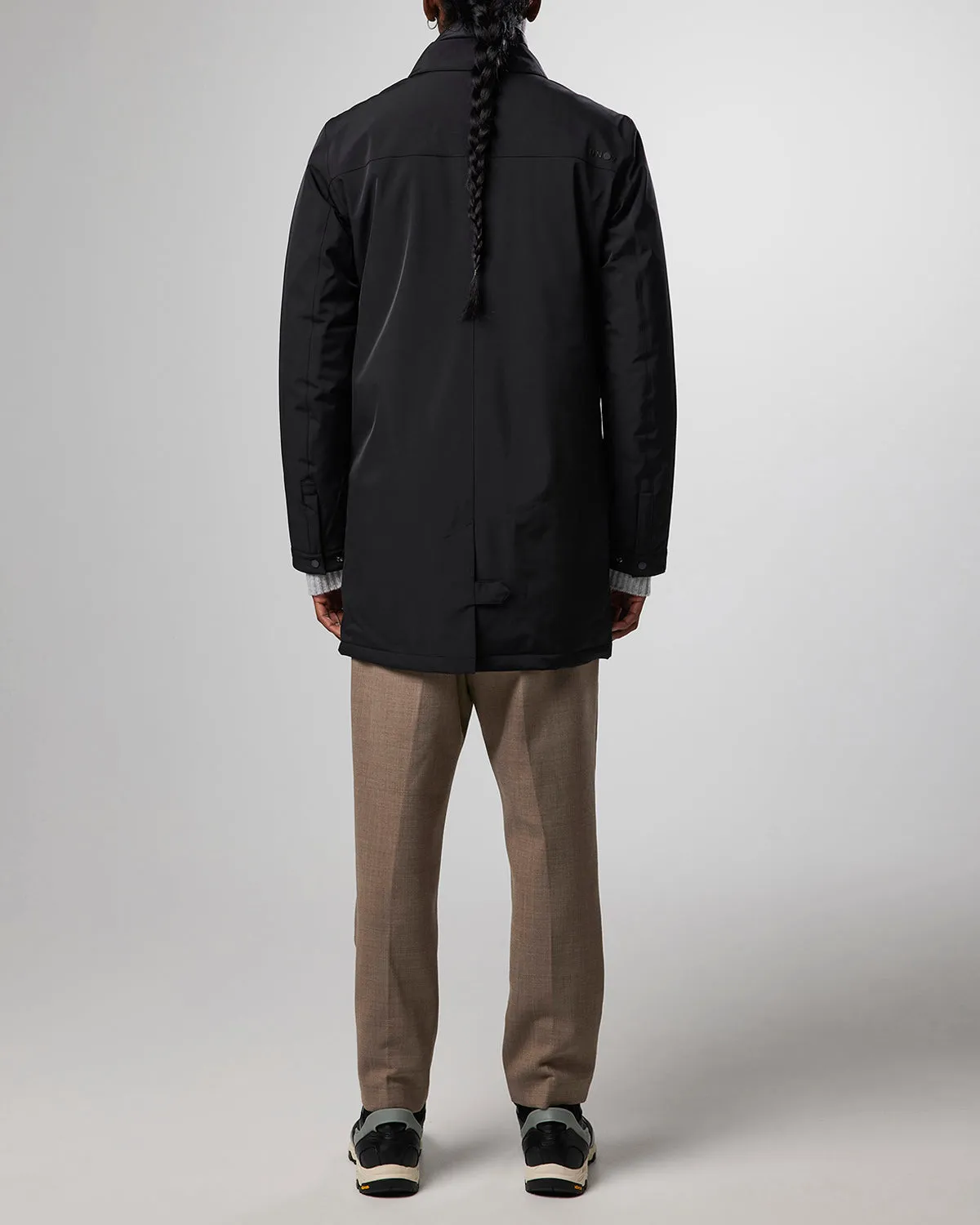 NN07 Blake 8240 Trench Coat in Black