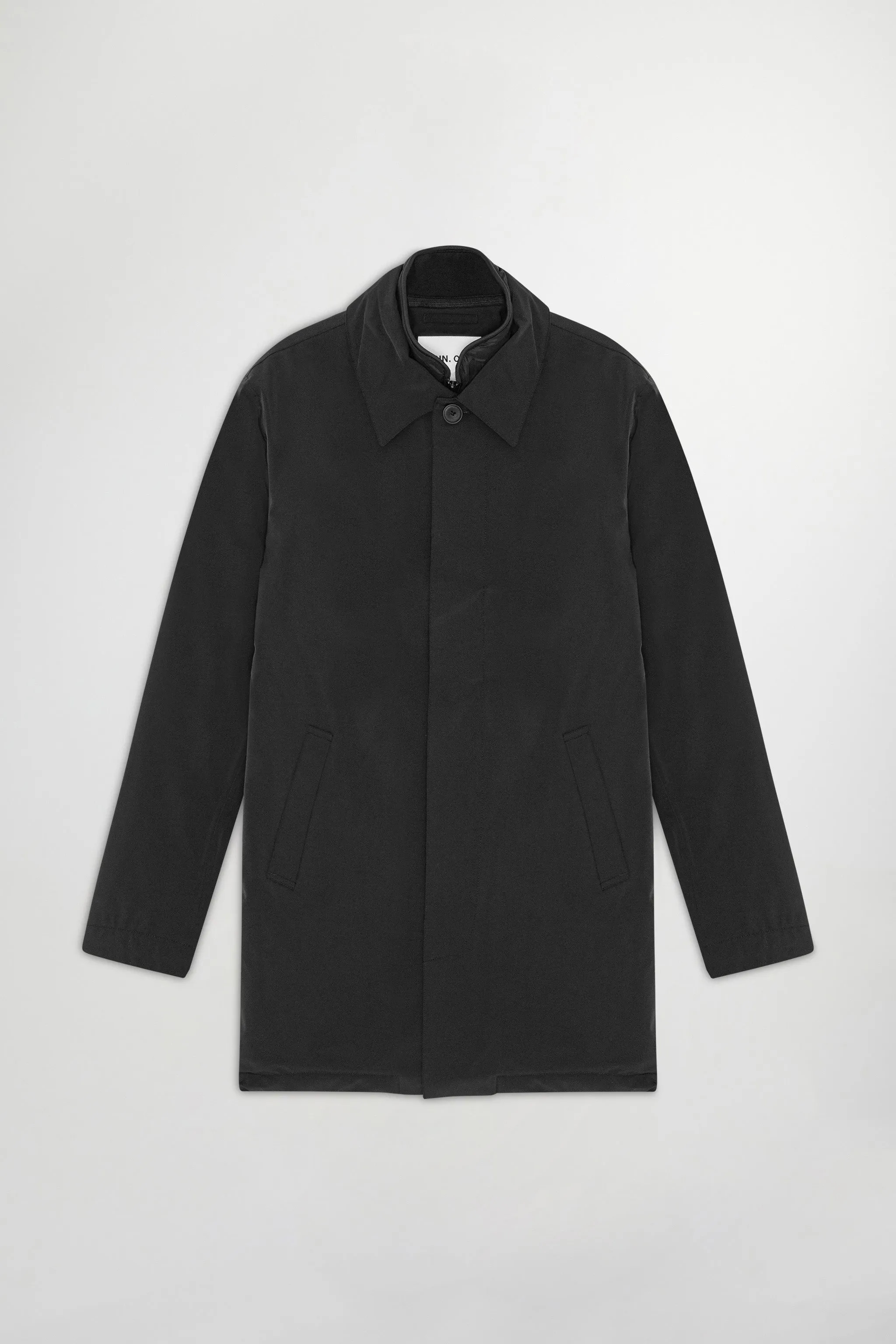 NN07 Blake 8240 Trench Coat in Black