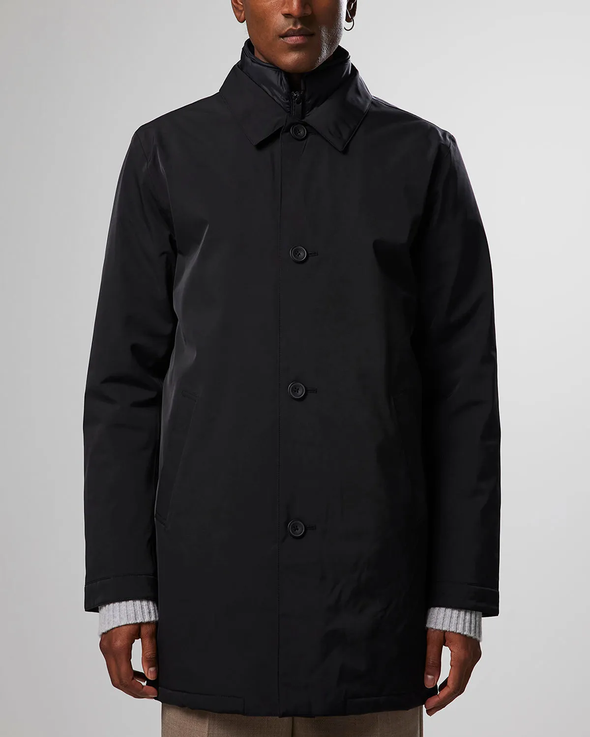 NN07 Blake 8240 Trench Coat in Black