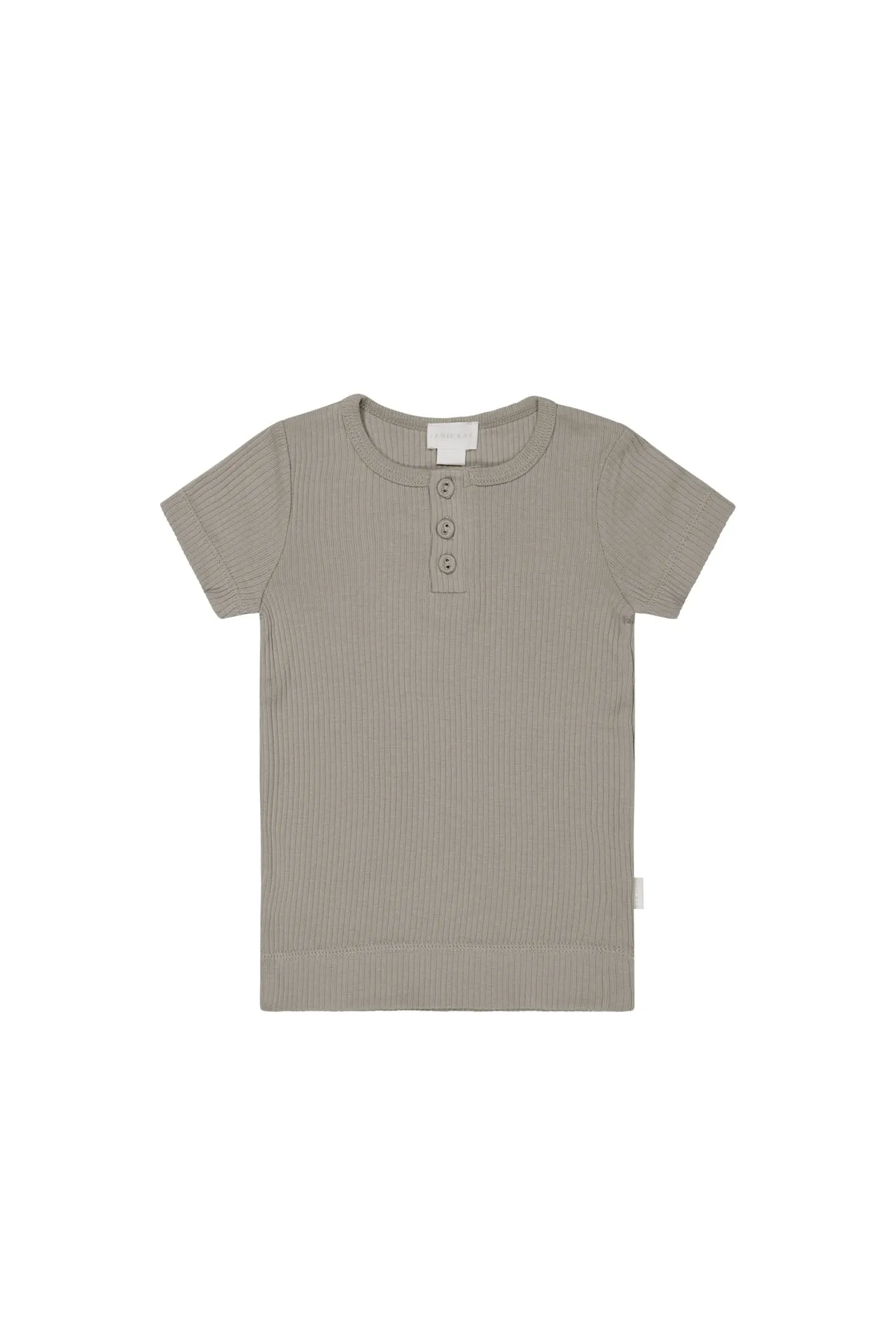 Organic Cotton Modal Henley Tee - Milford