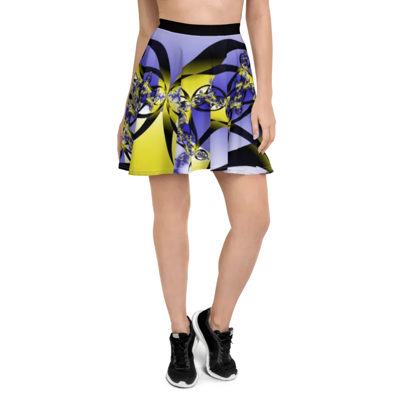 "Citrine Migration" Collection - Designer Skater Skirt