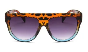 S89 Leopard Blue Bottom Fashion Sunglasses