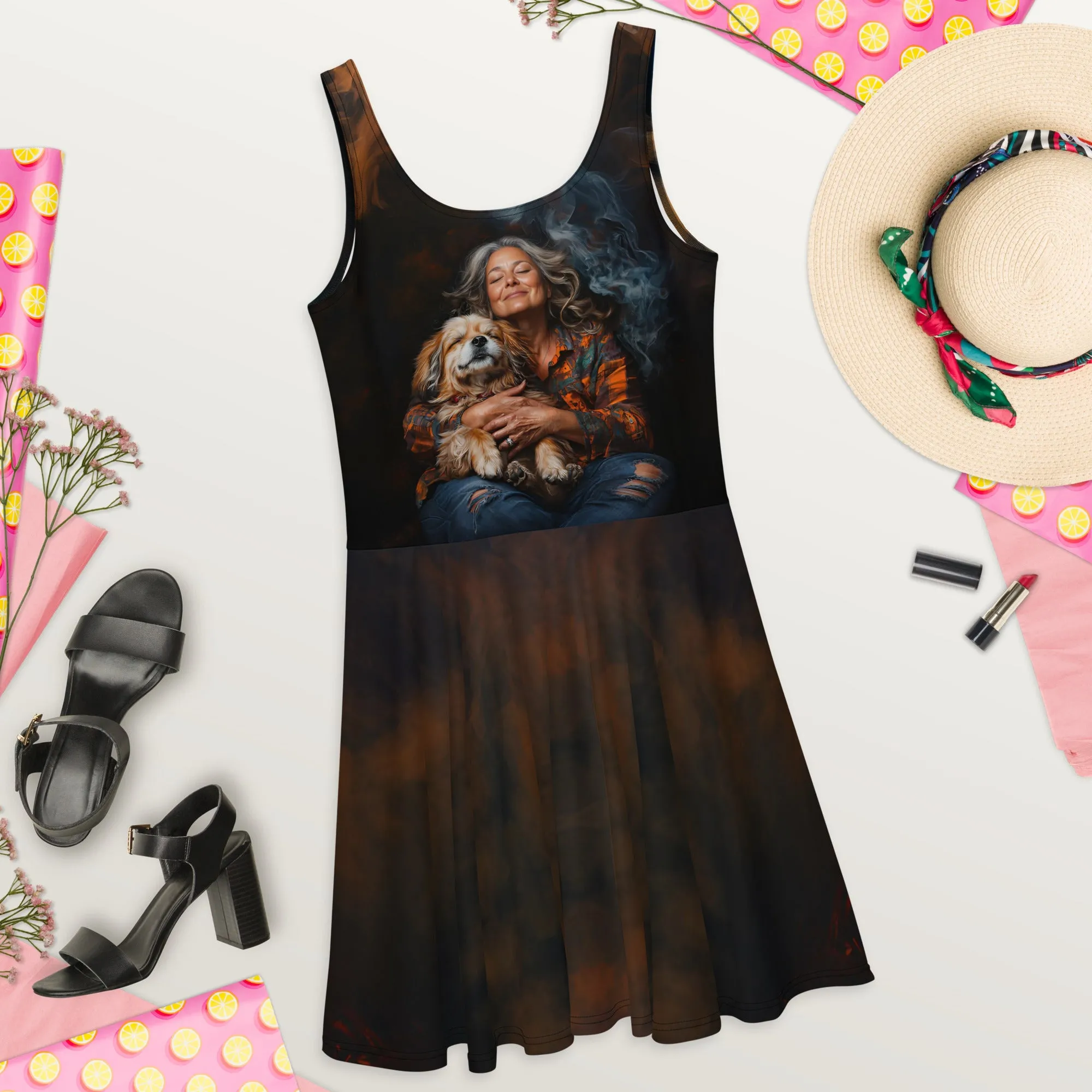The Strength Within Skater Dress