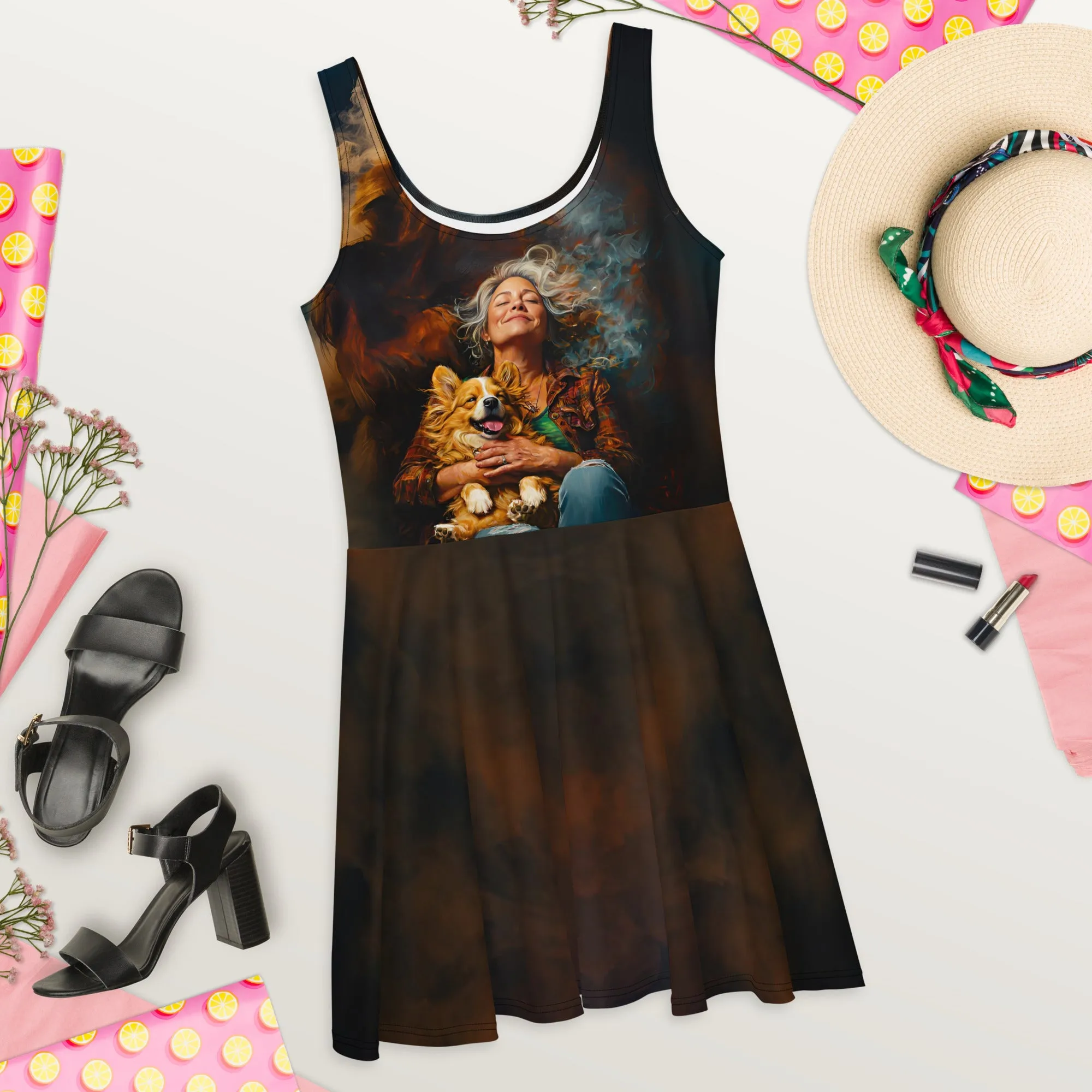 The Strength Within Skater Dress