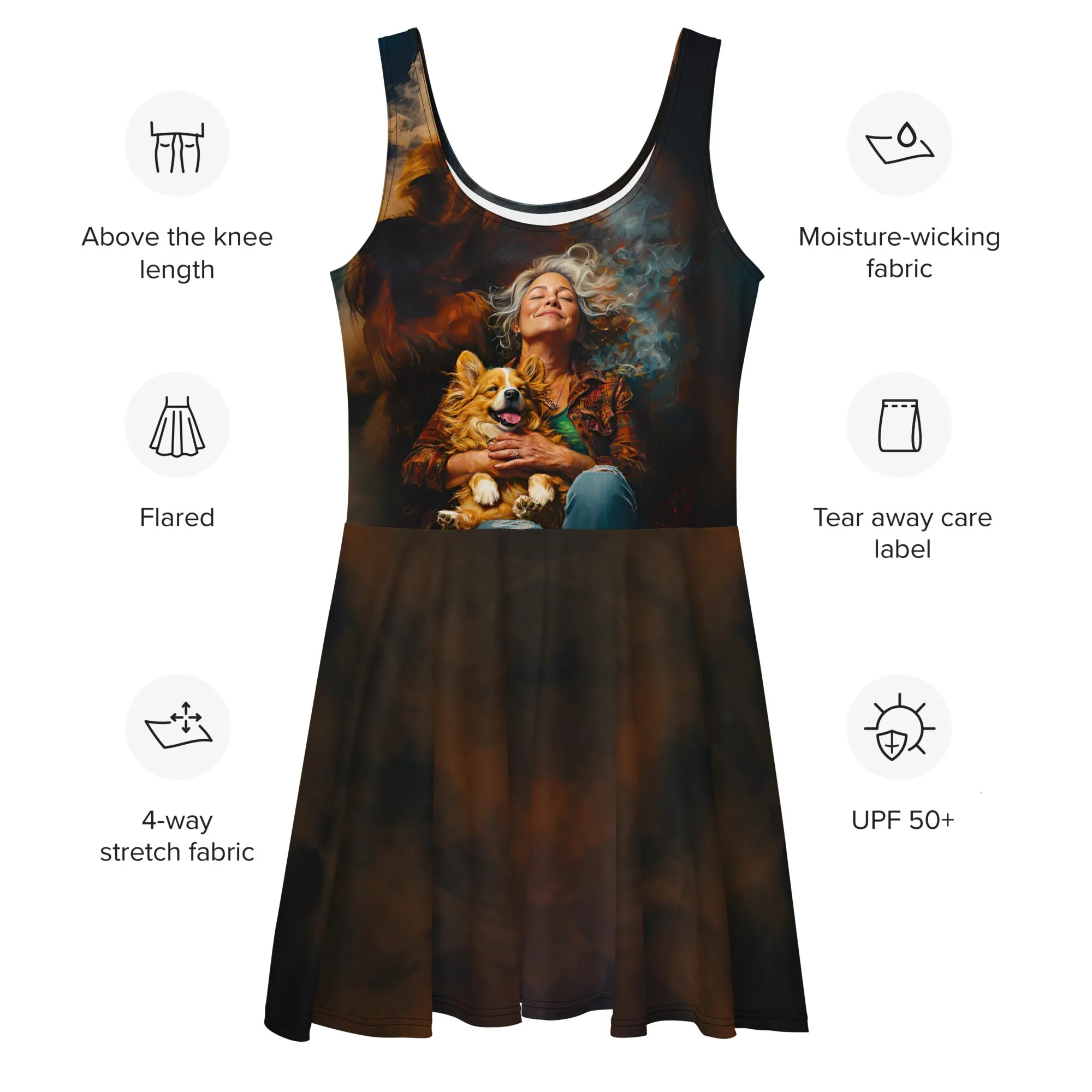The Strength Within Skater Dress