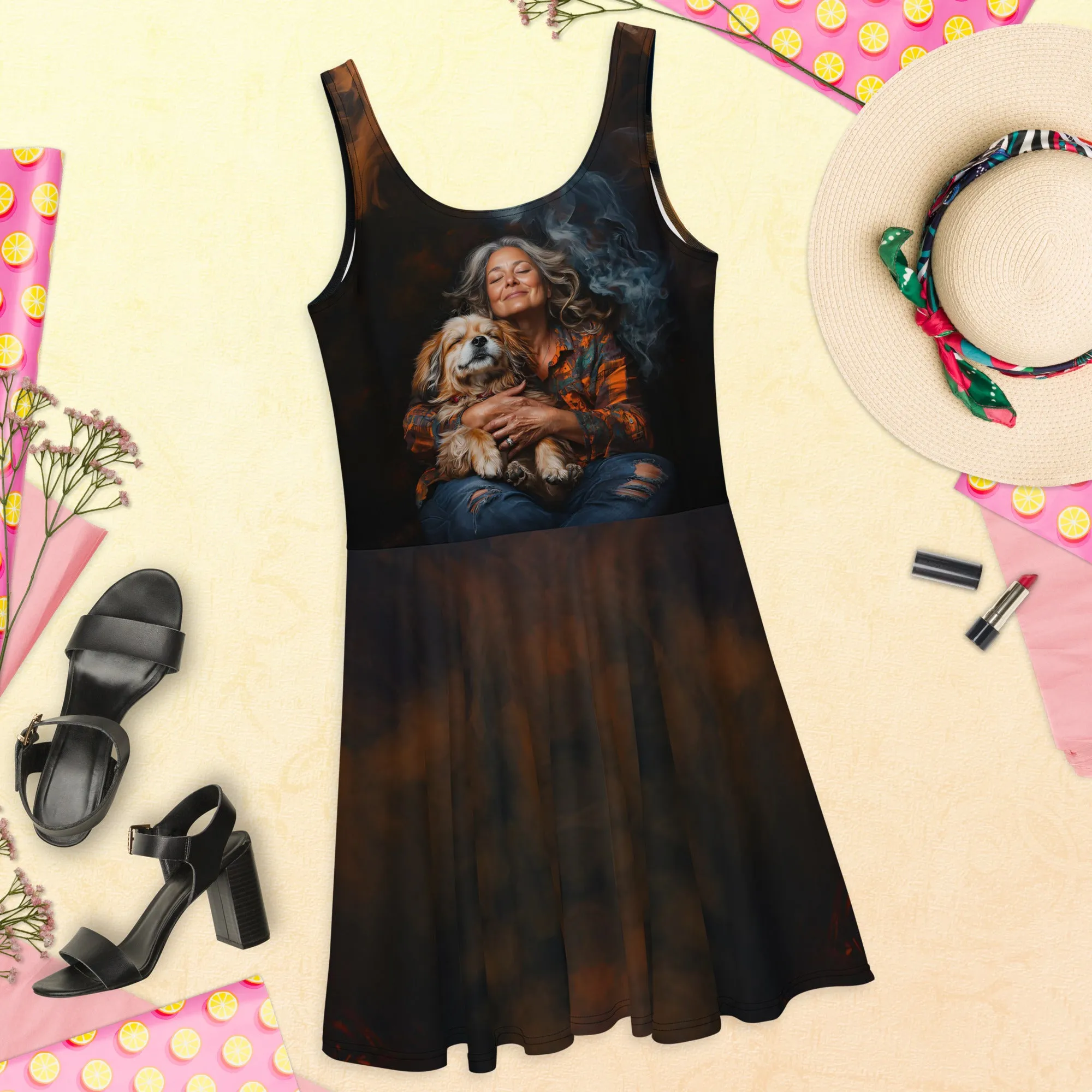 The Strength Within Skater Dress