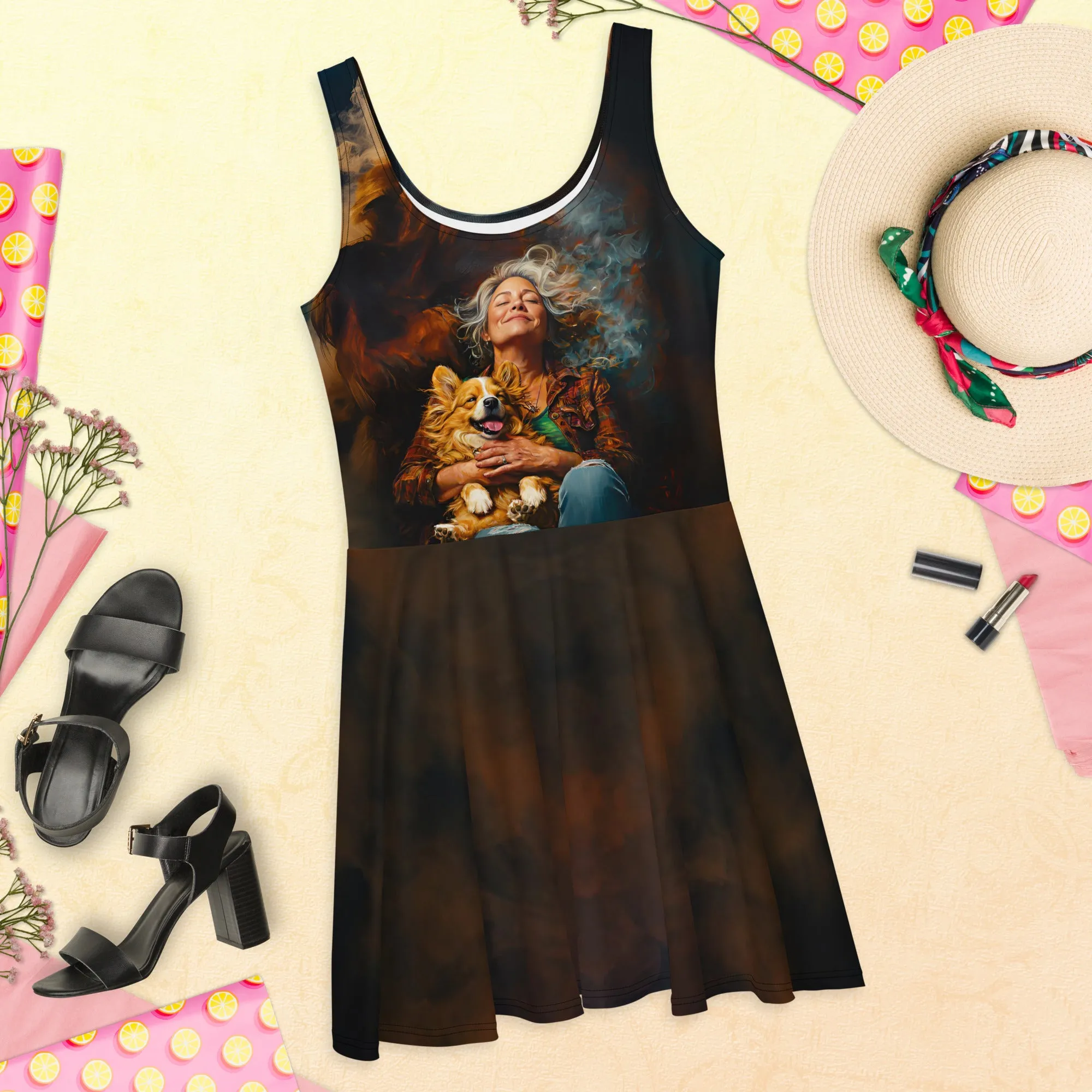 The Strength Within Skater Dress