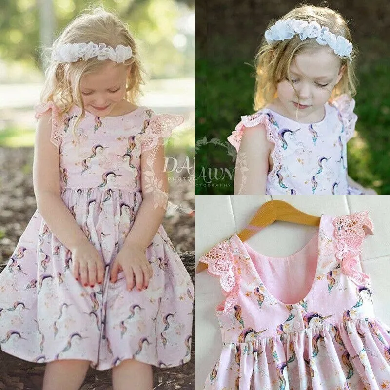 Unicorn Skater Dress