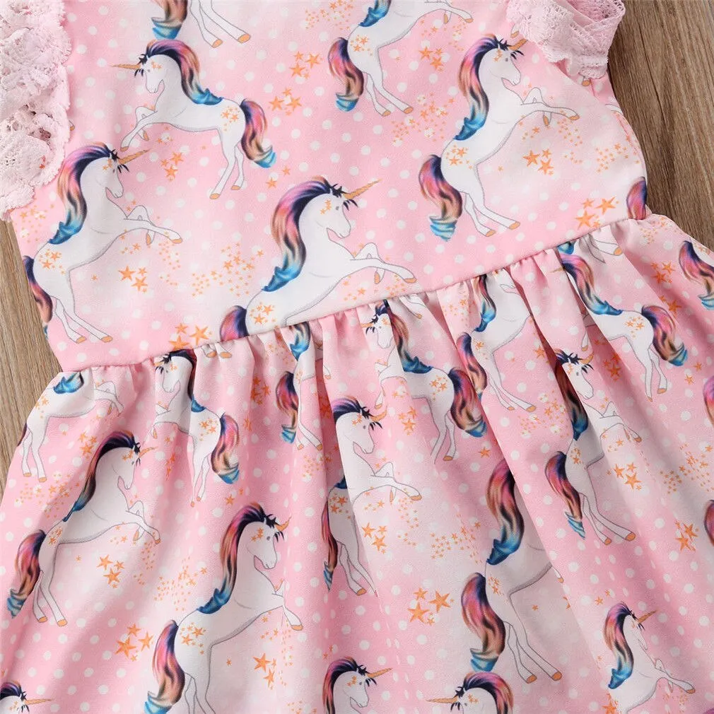 Unicorn Skater Dress