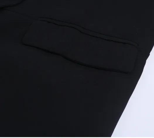 Women's Winter Turn-Down Pocket Blazer